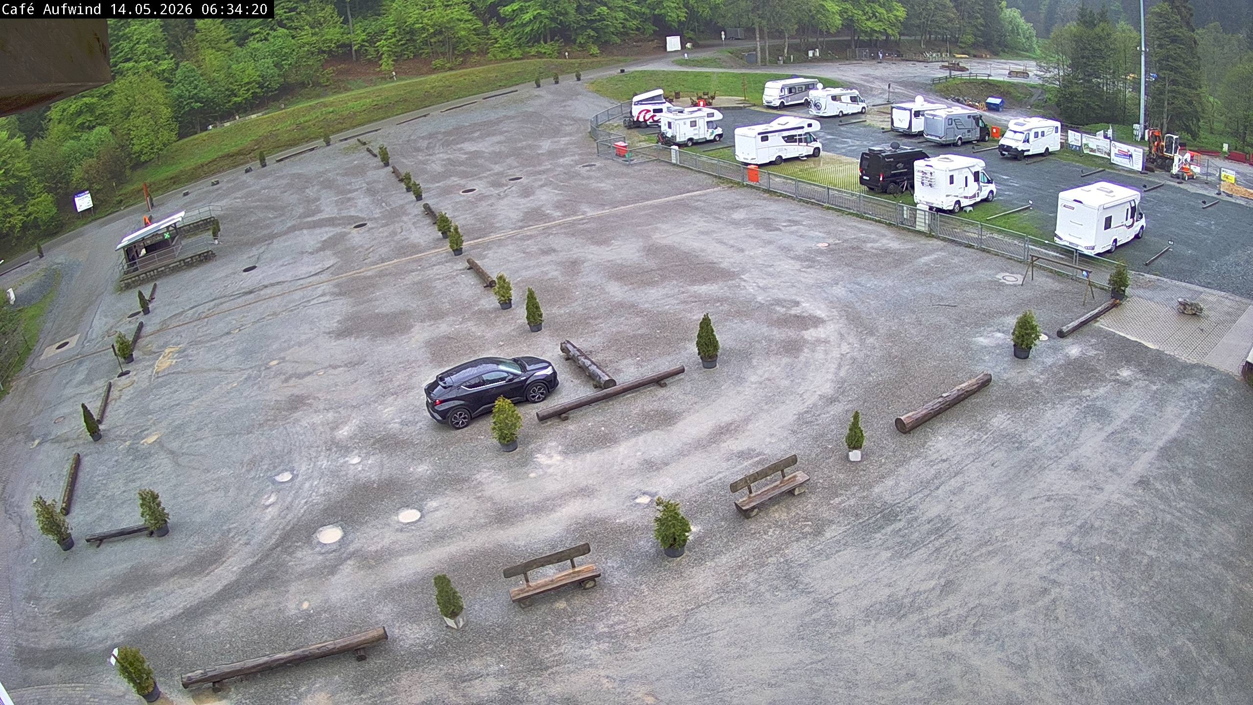 Archiv Foto Webcam Willingen: Mühlenkopfschanze Parkplatz