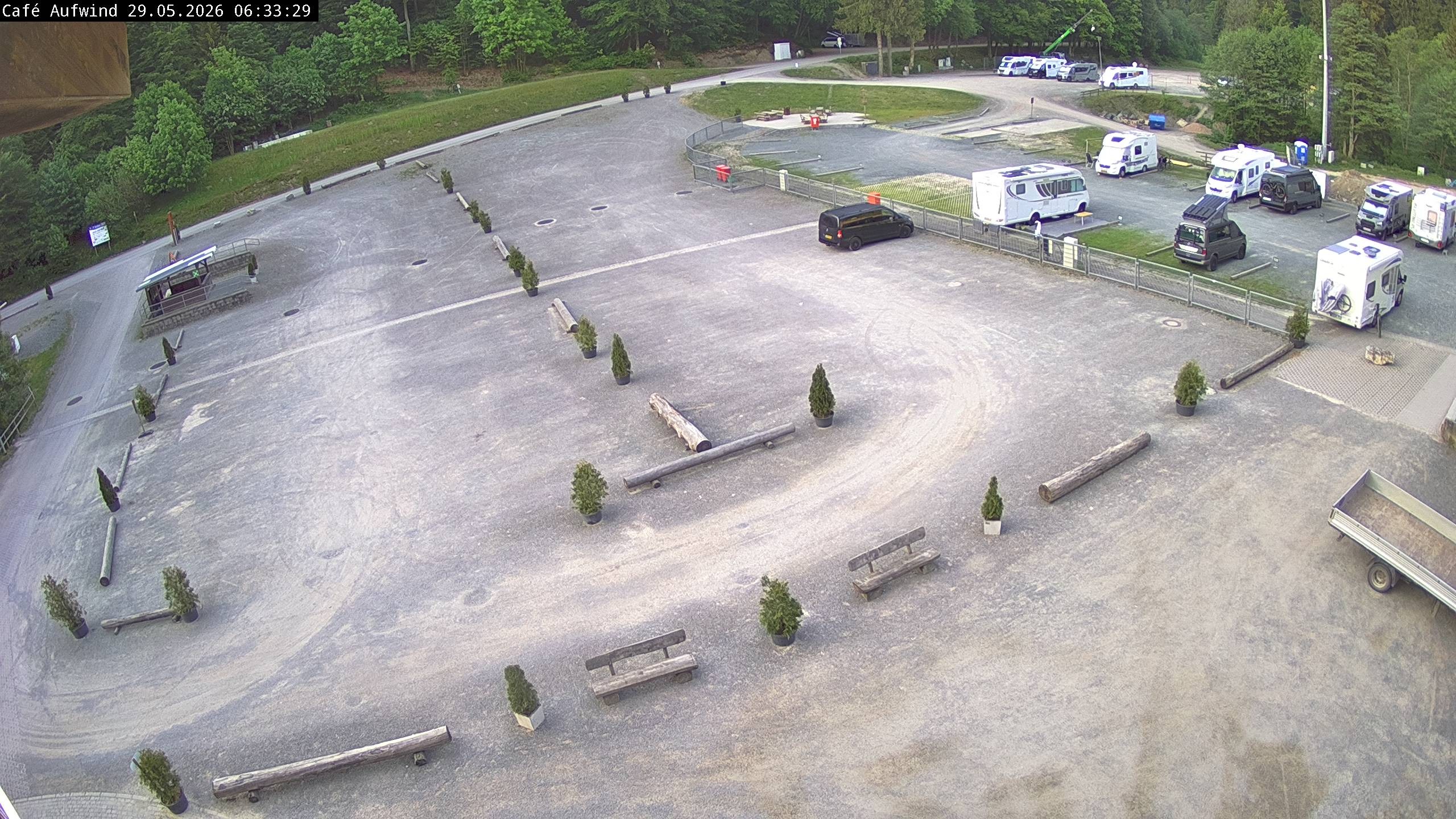 Archiv Foto Webcam Willingen: Mühlenkopfschanze Parkplatz