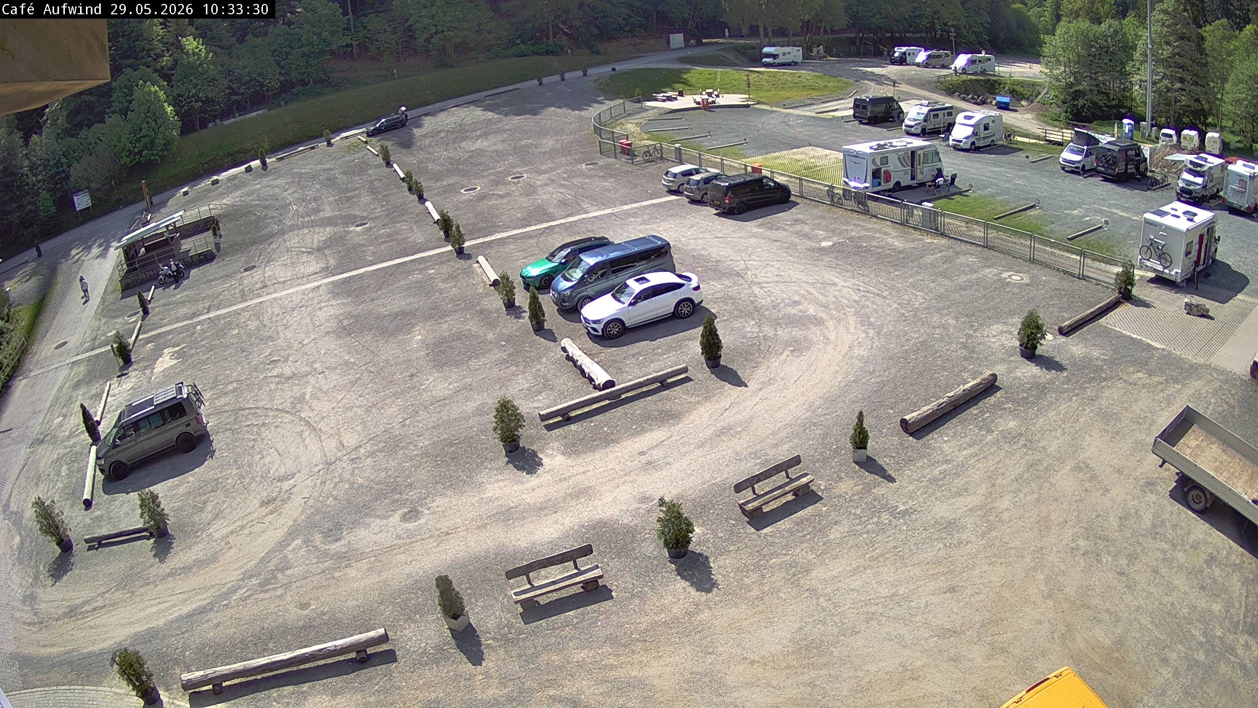 Archiv Foto Webcam Willingen: Mühlenkopfschanze Parkplatz