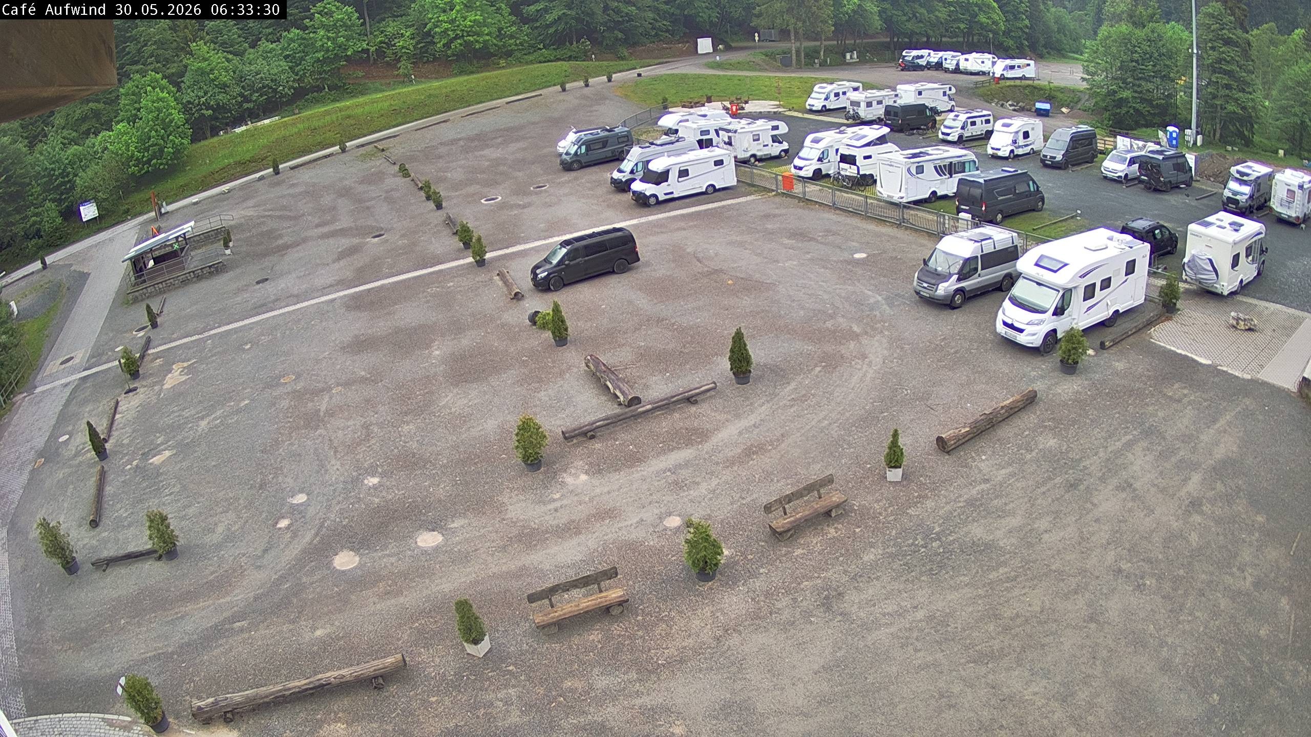 Archiv Foto Webcam Willingen: Mühlenkopfschanze Parkplatz