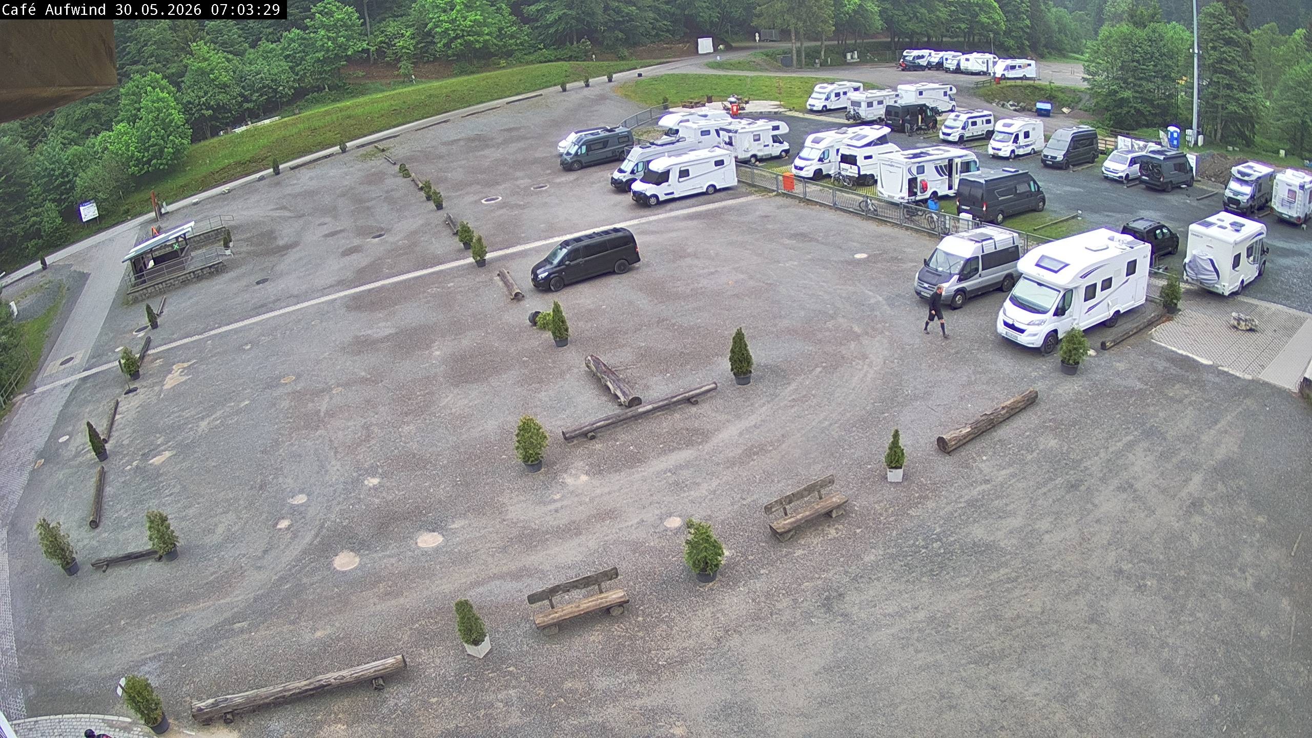 Archiv Foto Webcam Willingen: Mühlenkopfschanze Parkplatz