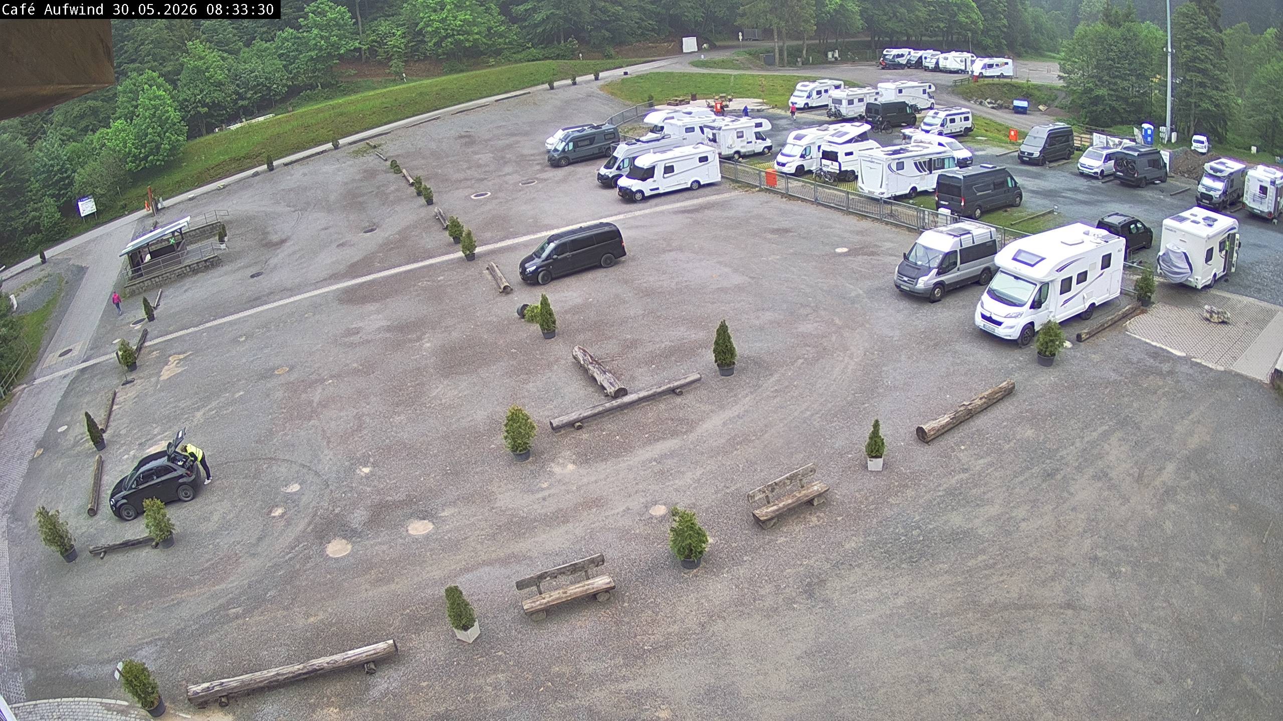 Archiv Foto Webcam Willingen: Mühlenkopfschanze Parkplatz