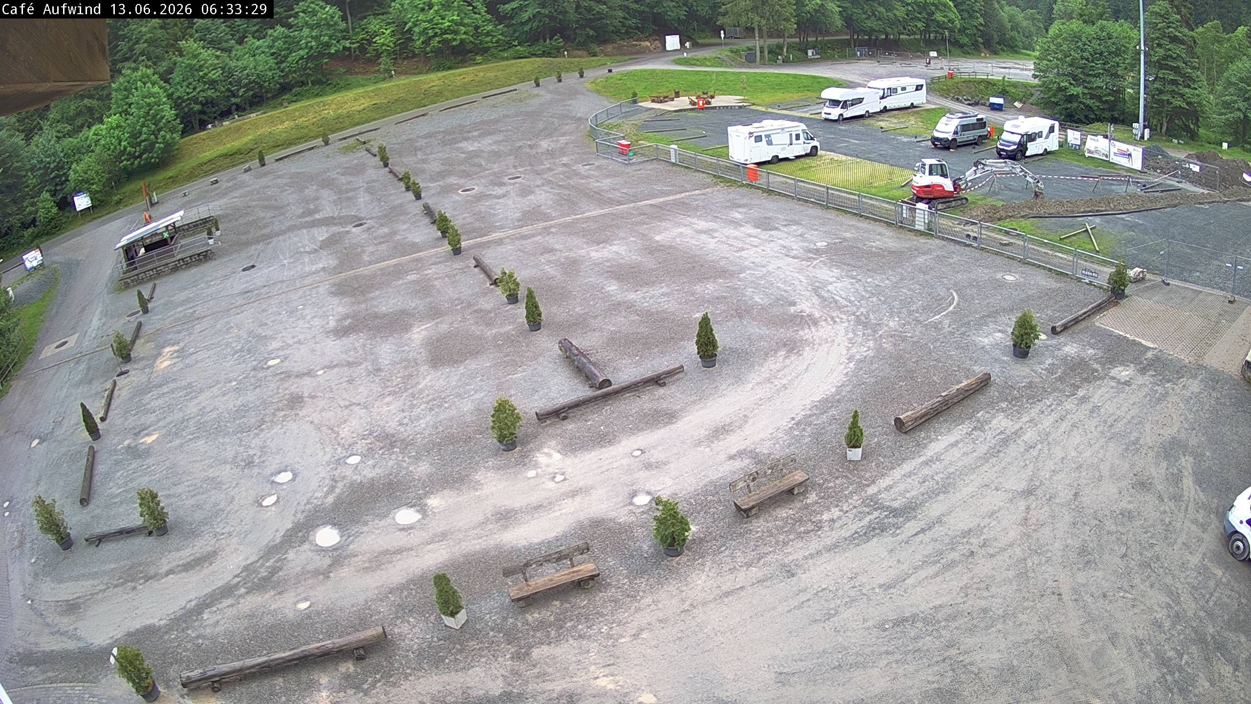 Archiv Foto Webcam Willingen: Mühlenkopfschanze Parkplatz
