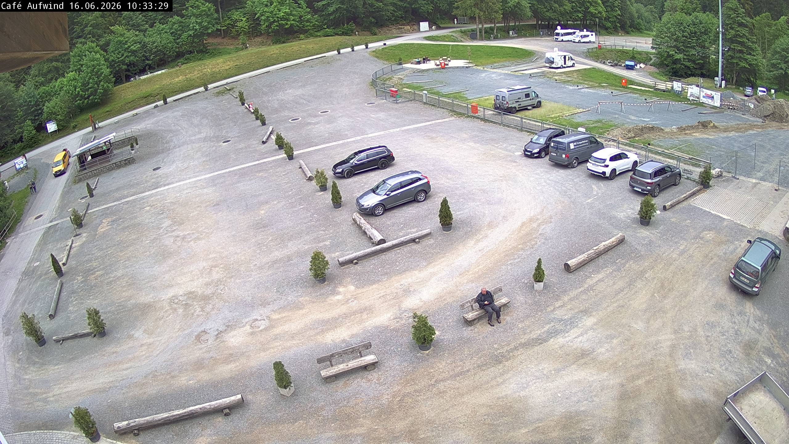 Archiv Foto Webcam Willingen: Mühlenkopfschanze Parkplatz