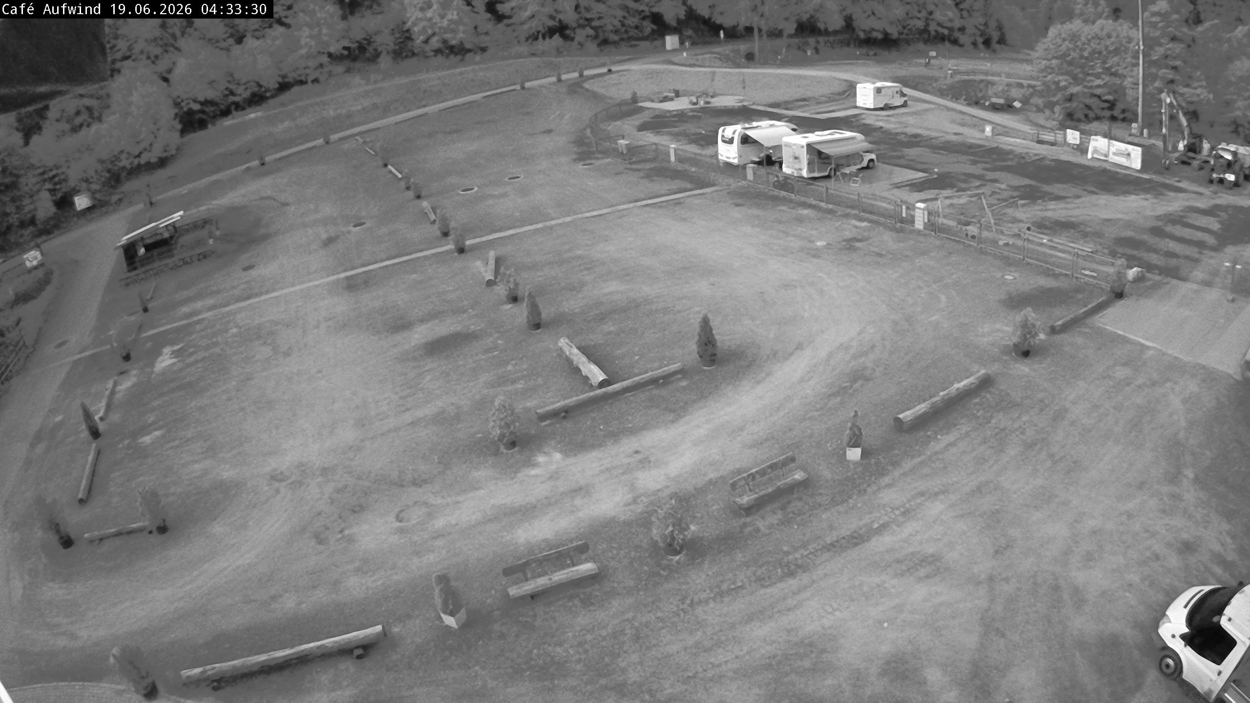 Archiv Foto Webcam Willingen: Mühlenkopfschanze Parkplatz