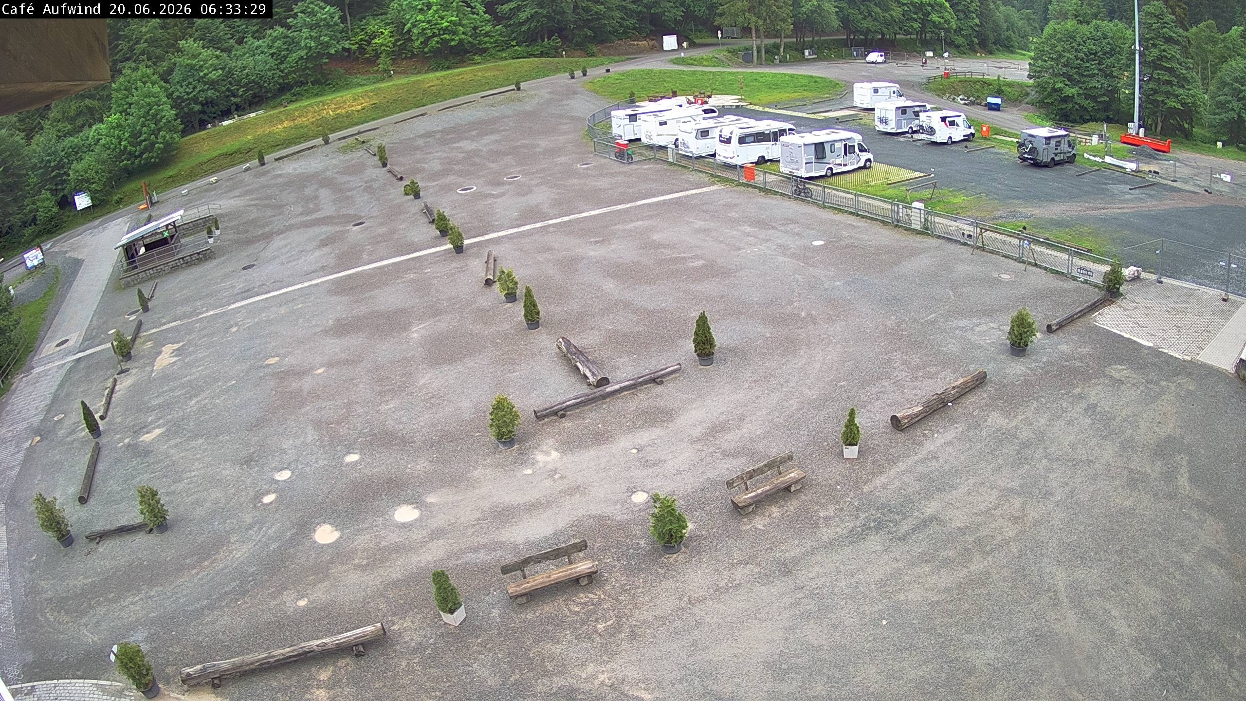 Archiv Foto Webcam Willingen: Mühlenkopfschanze Parkplatz