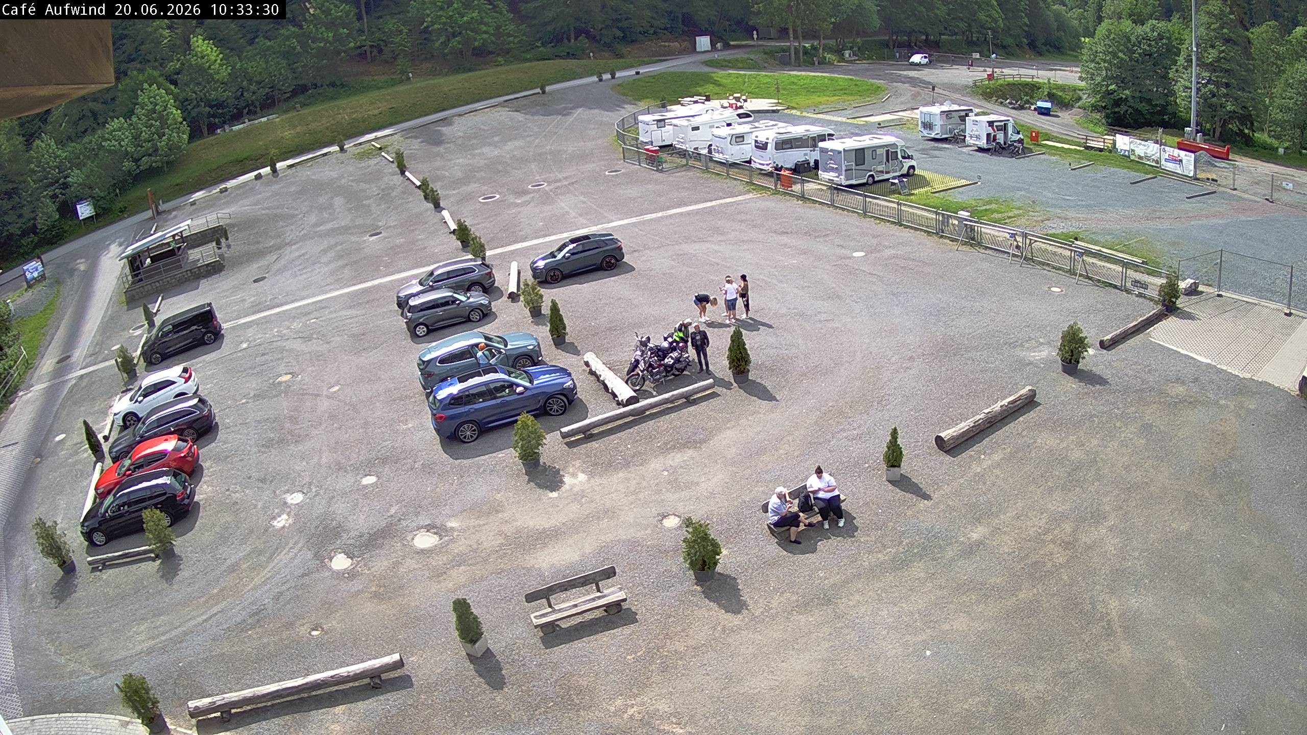 Archiv Foto Webcam Willingen: Mühlenkopfschanze Parkplatz