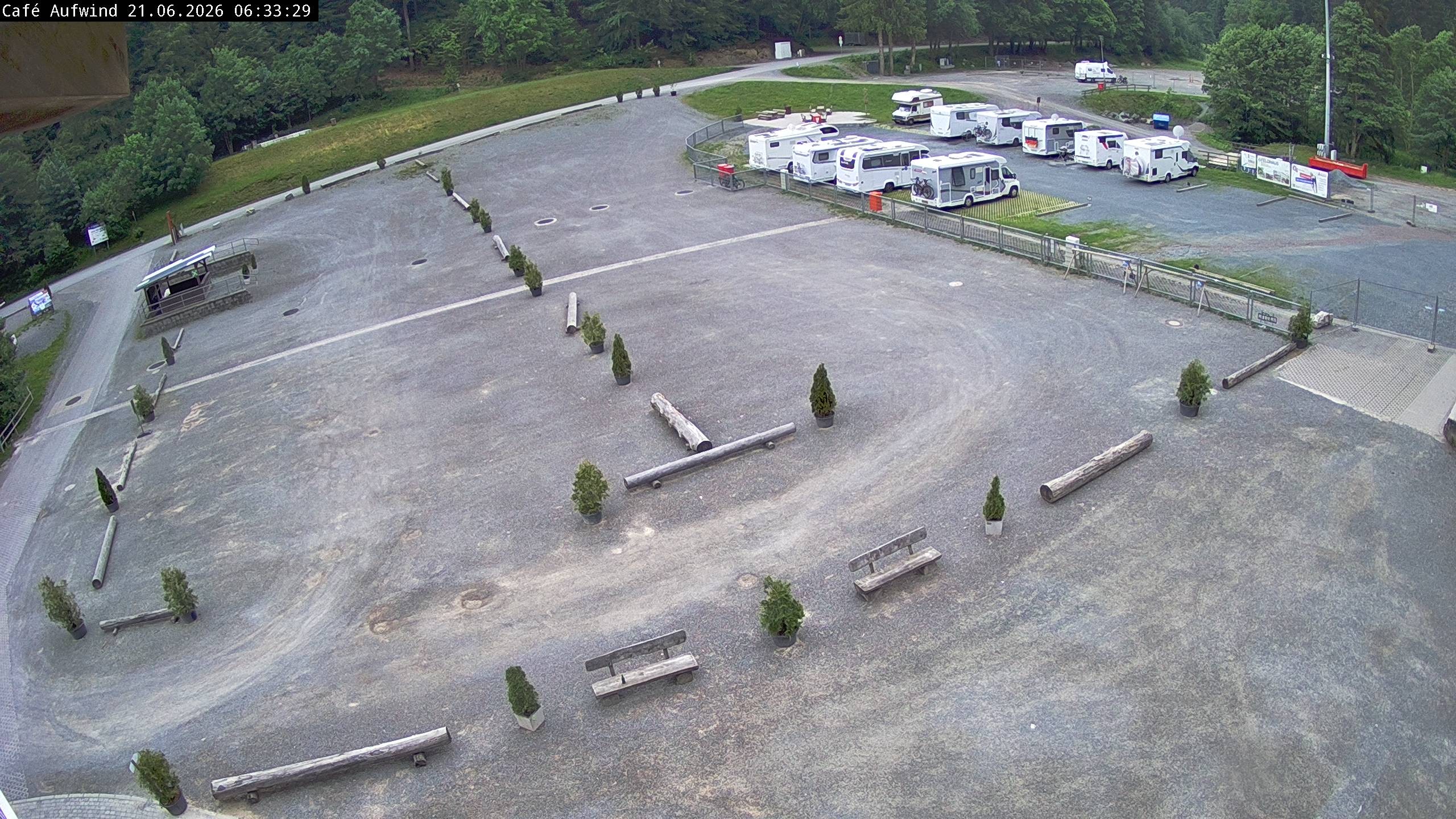 Archiv Foto Webcam Willingen: Mühlenkopfschanze Parkplatz