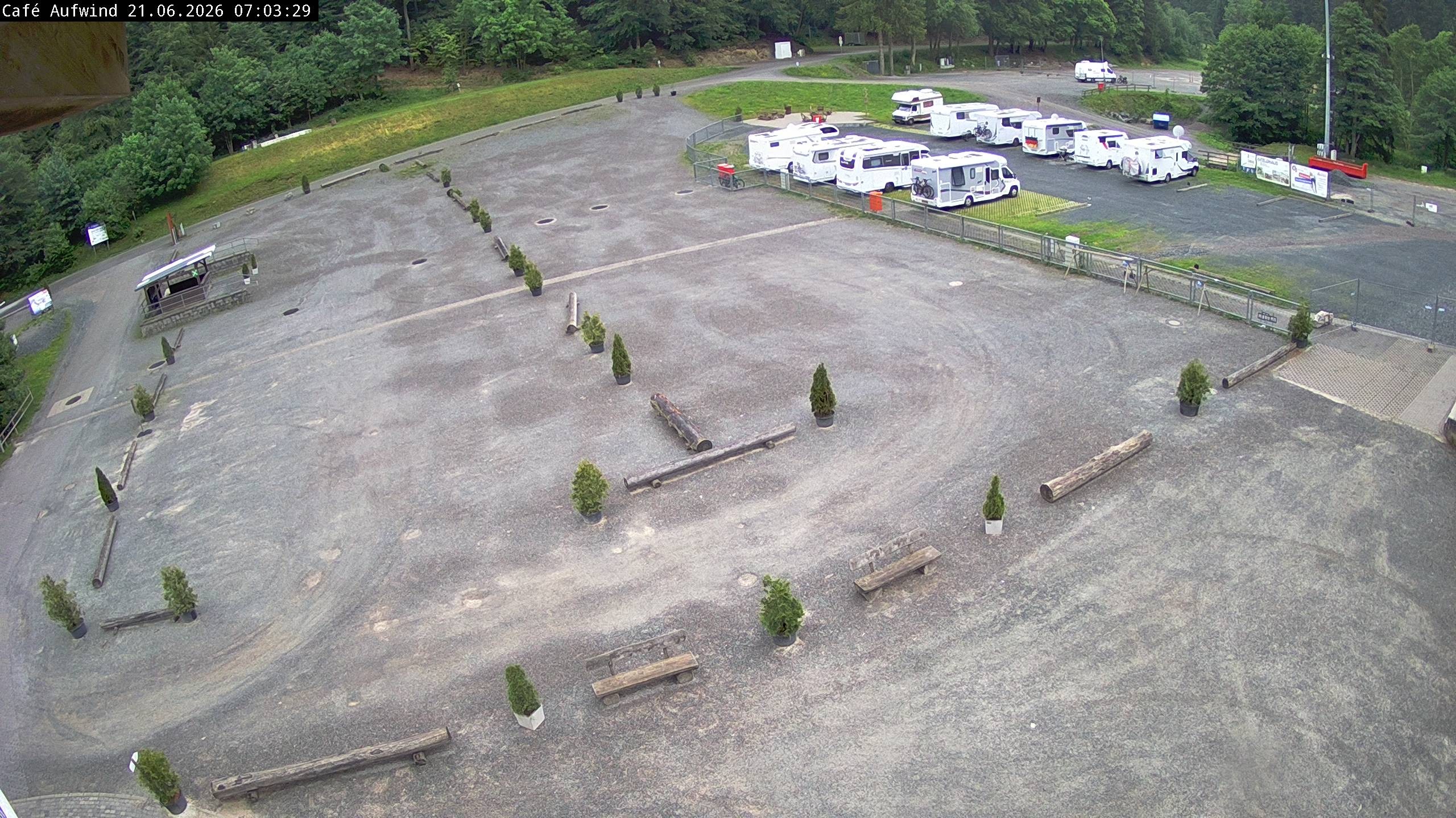 Archiv Foto Webcam Willingen: Mühlenkopfschanze Parkplatz