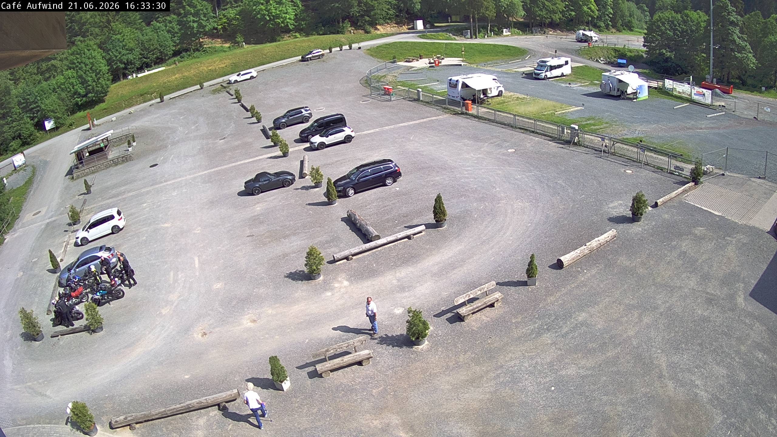 Archiv Foto Webcam Willingen: Mühlenkopfschanze Parkplatz