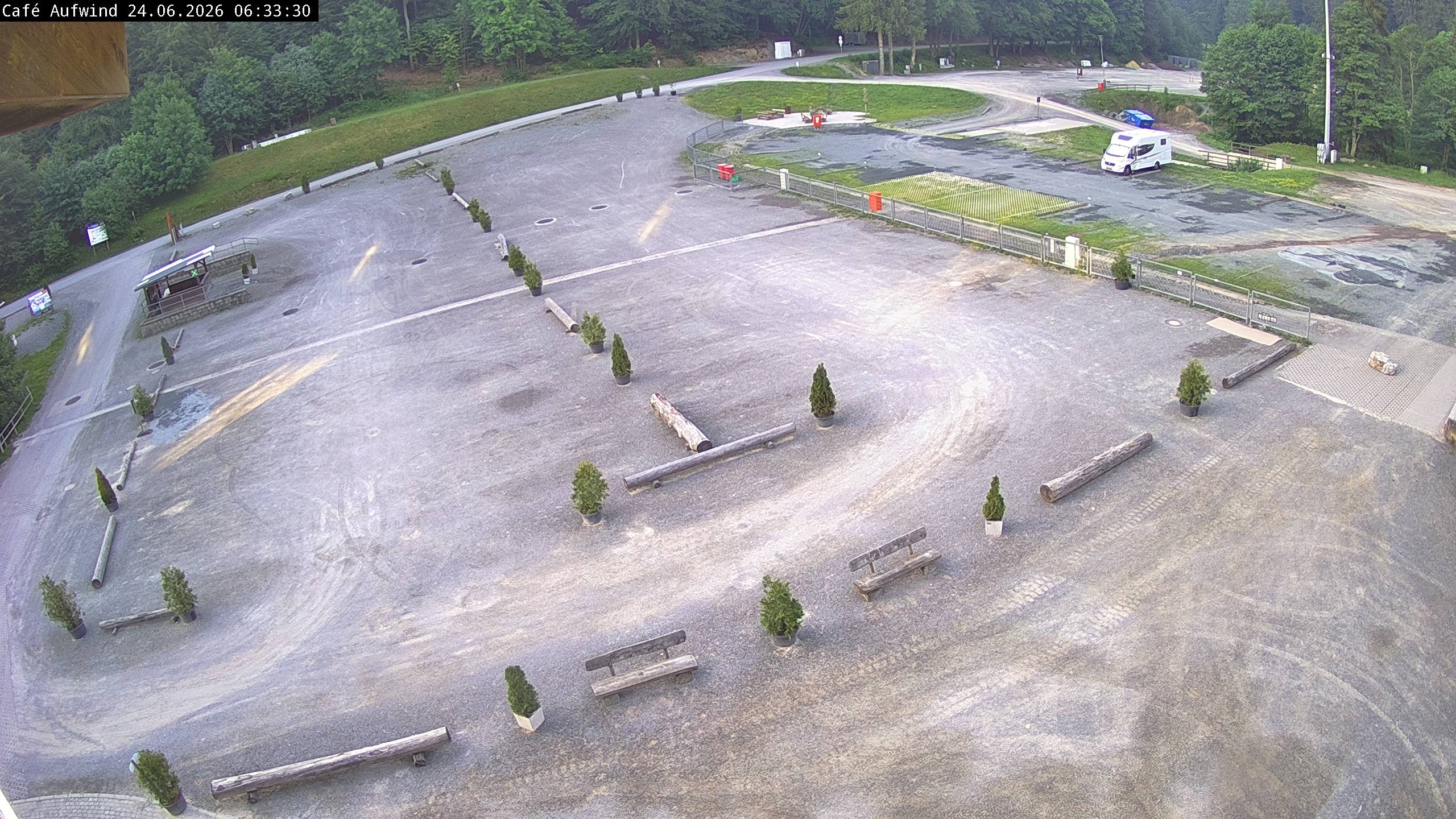 Archiv Foto Webcam Willingen: Mühlenkopfschanze Parkplatz