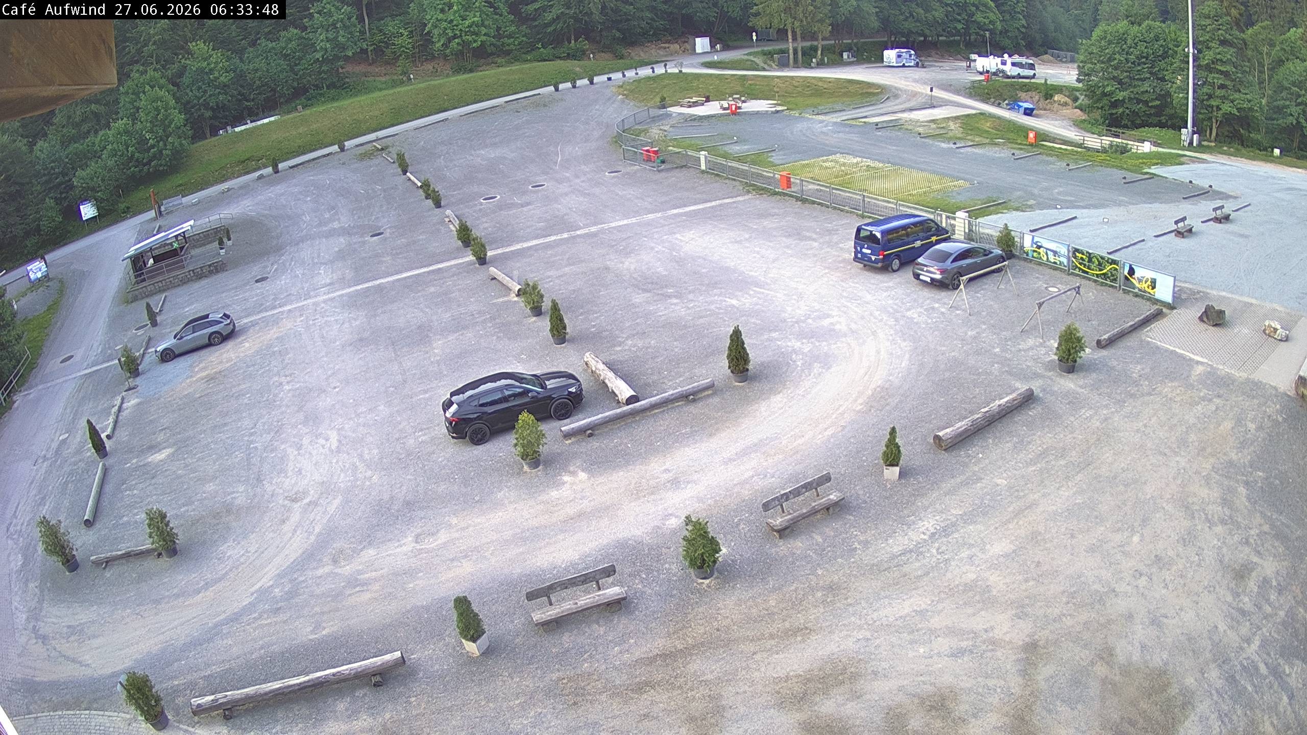 Archiv Foto Webcam Willingen: Mühlenkopfschanze Parkplatz