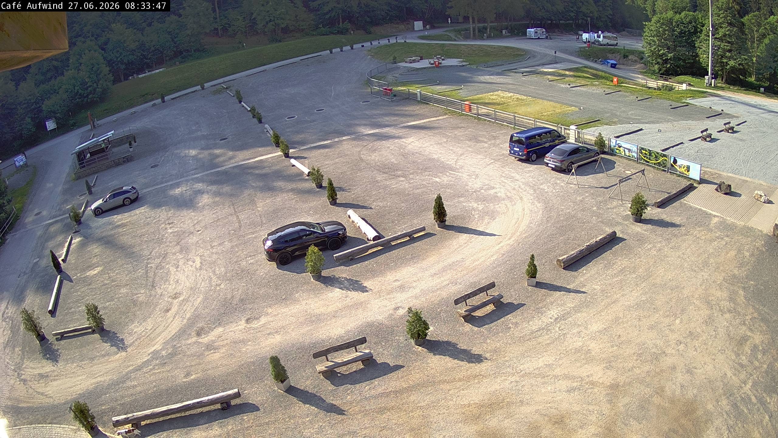 Archiv Foto Webcam Willingen: Mühlenkopfschanze Parkplatz