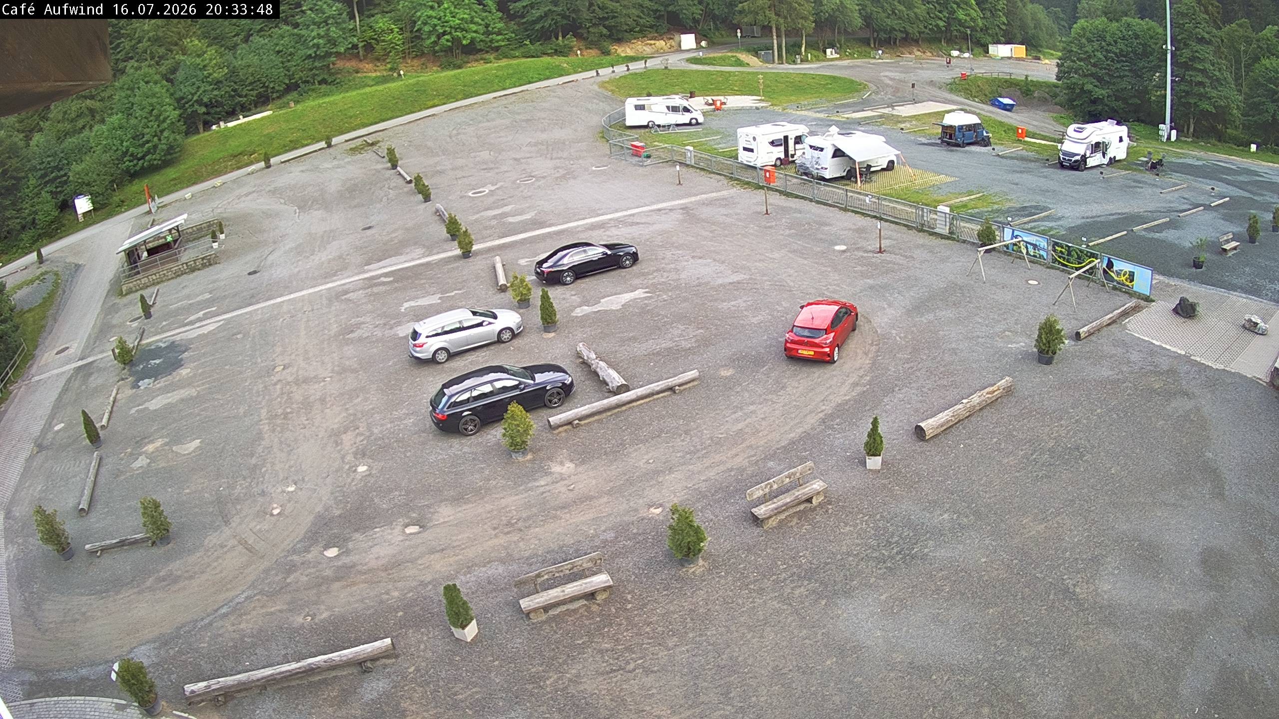 Archiv Foto Webcam Willingen: Mühlenkopfschanze Parkplatz