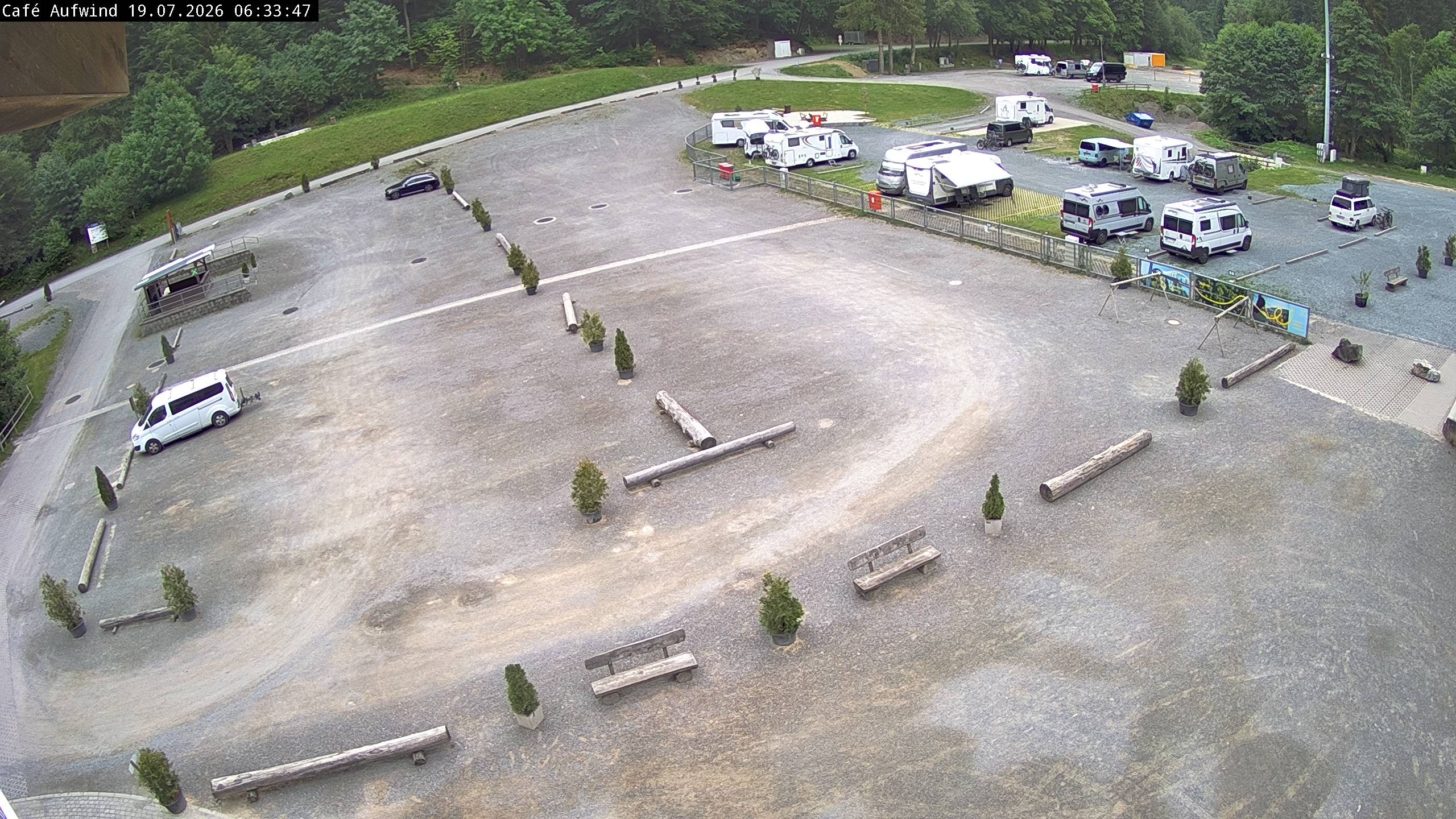 Archiv Foto Webcam Willingen: Mühlenkopfschanze Parkplatz