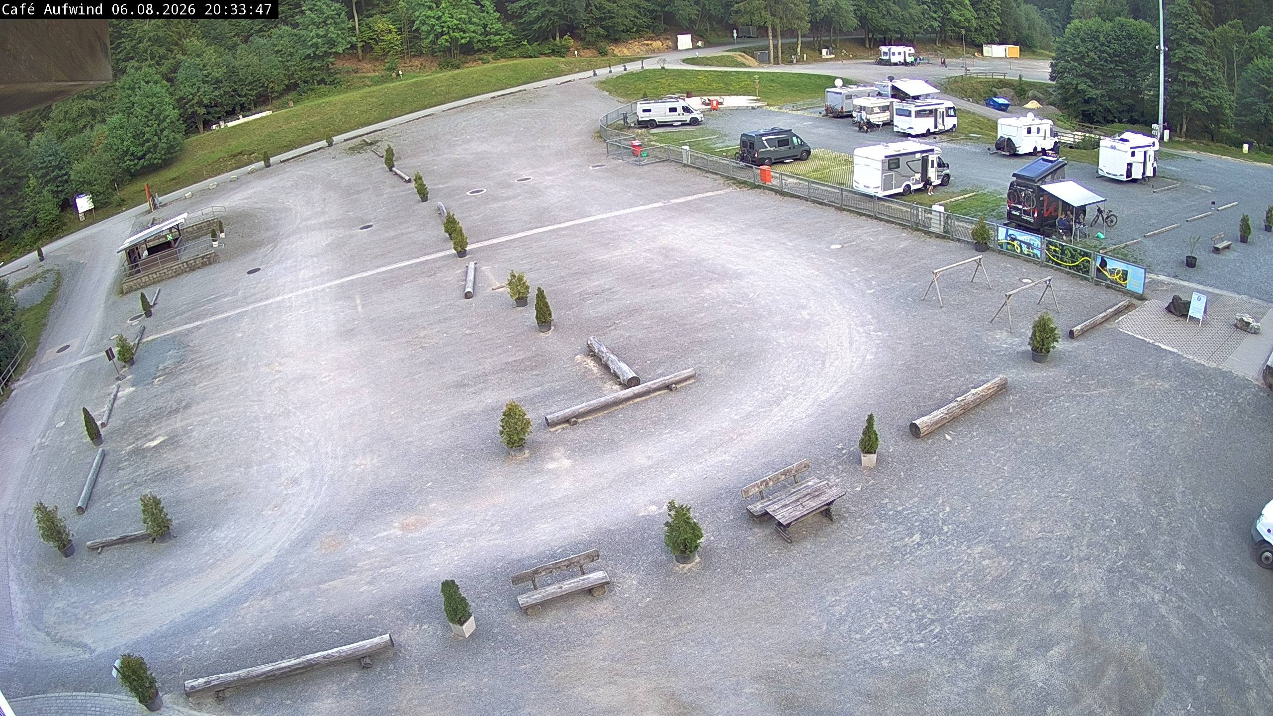 Archiv Foto Webcam Willingen: Mühlenkopfschanze Parkplatz