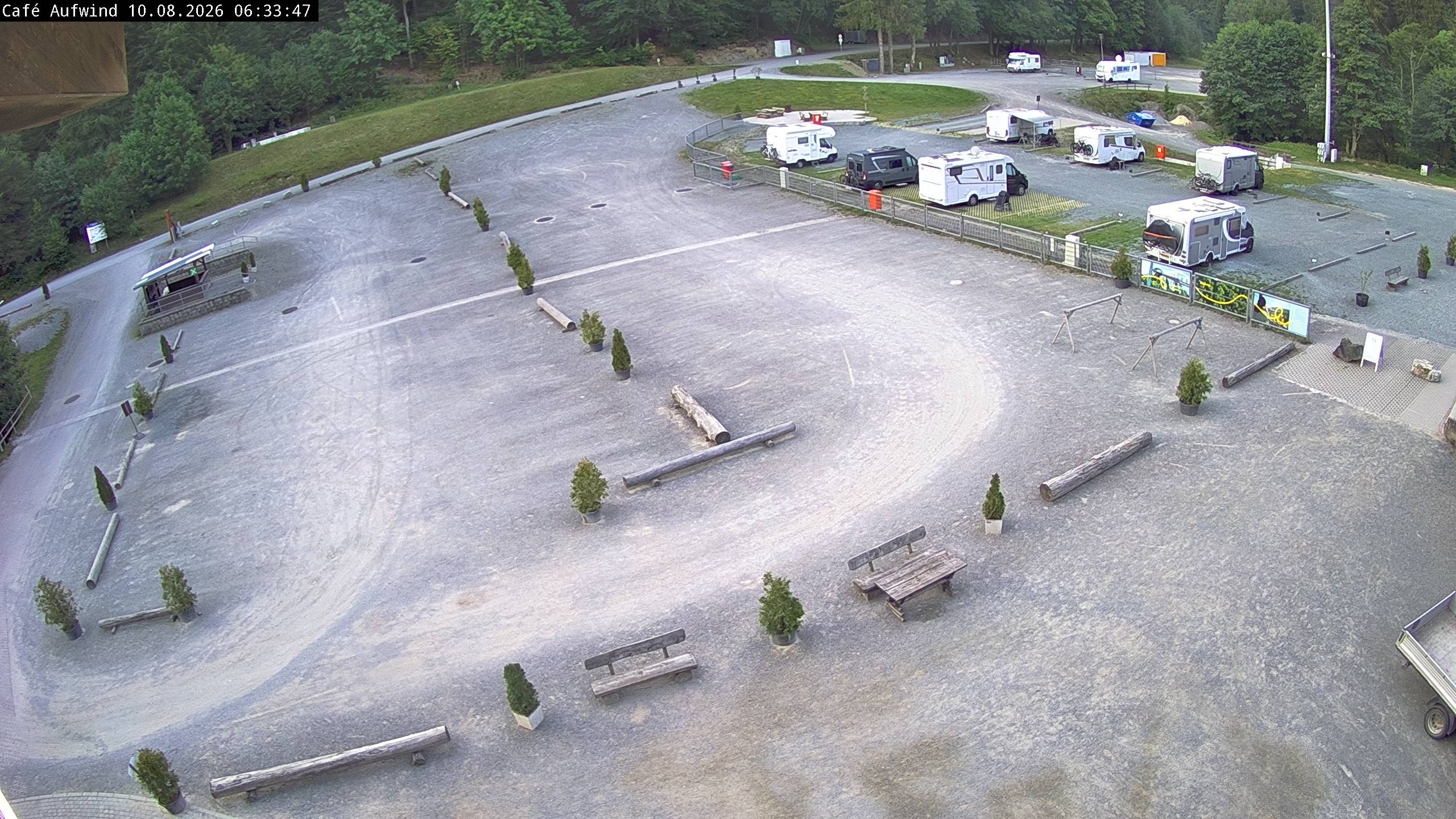Archiv Foto Webcam Willingen: Mühlenkopfschanze Parkplatz