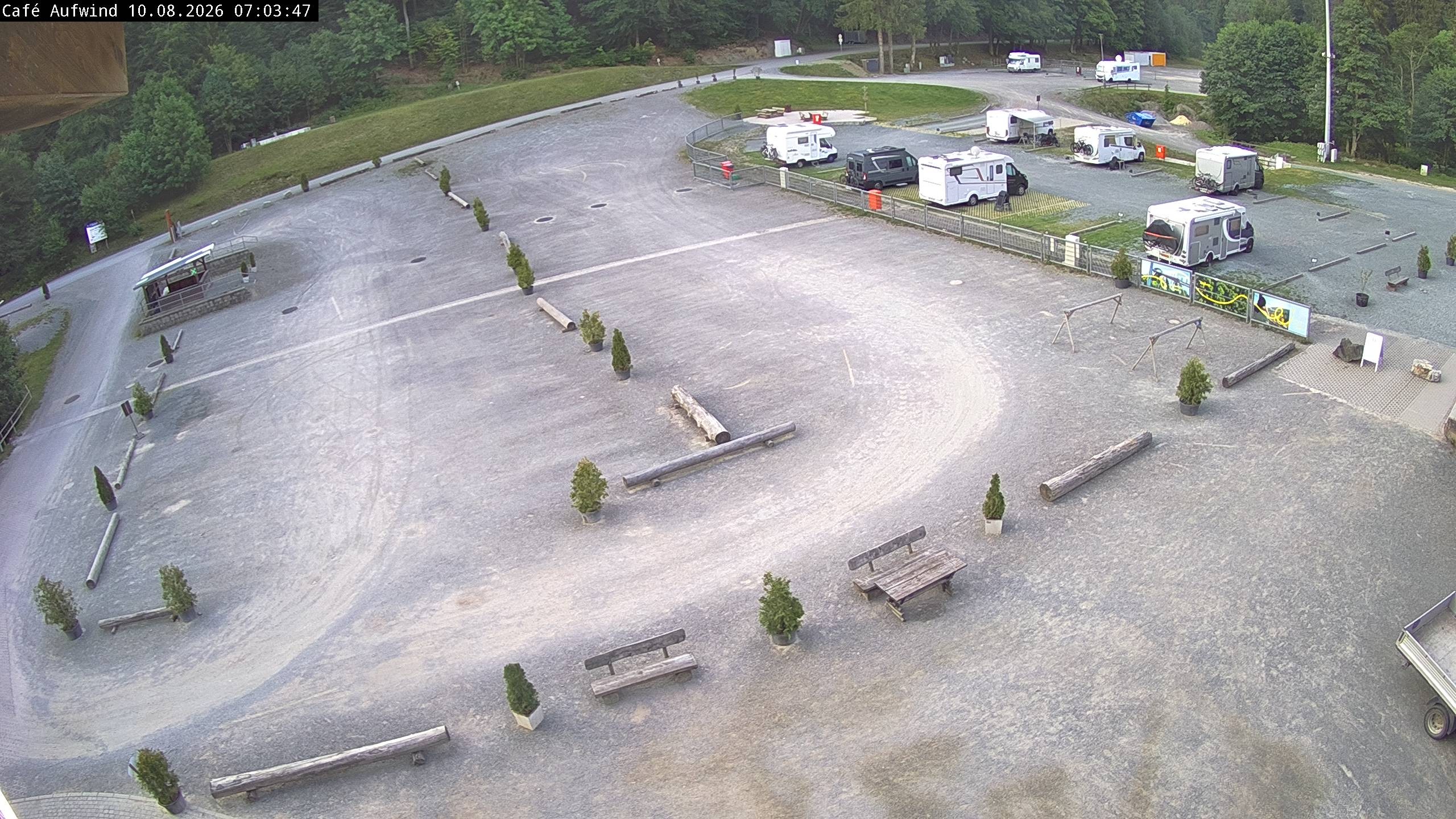 Archiv Foto Webcam Willingen: Mühlenkopfschanze Parkplatz