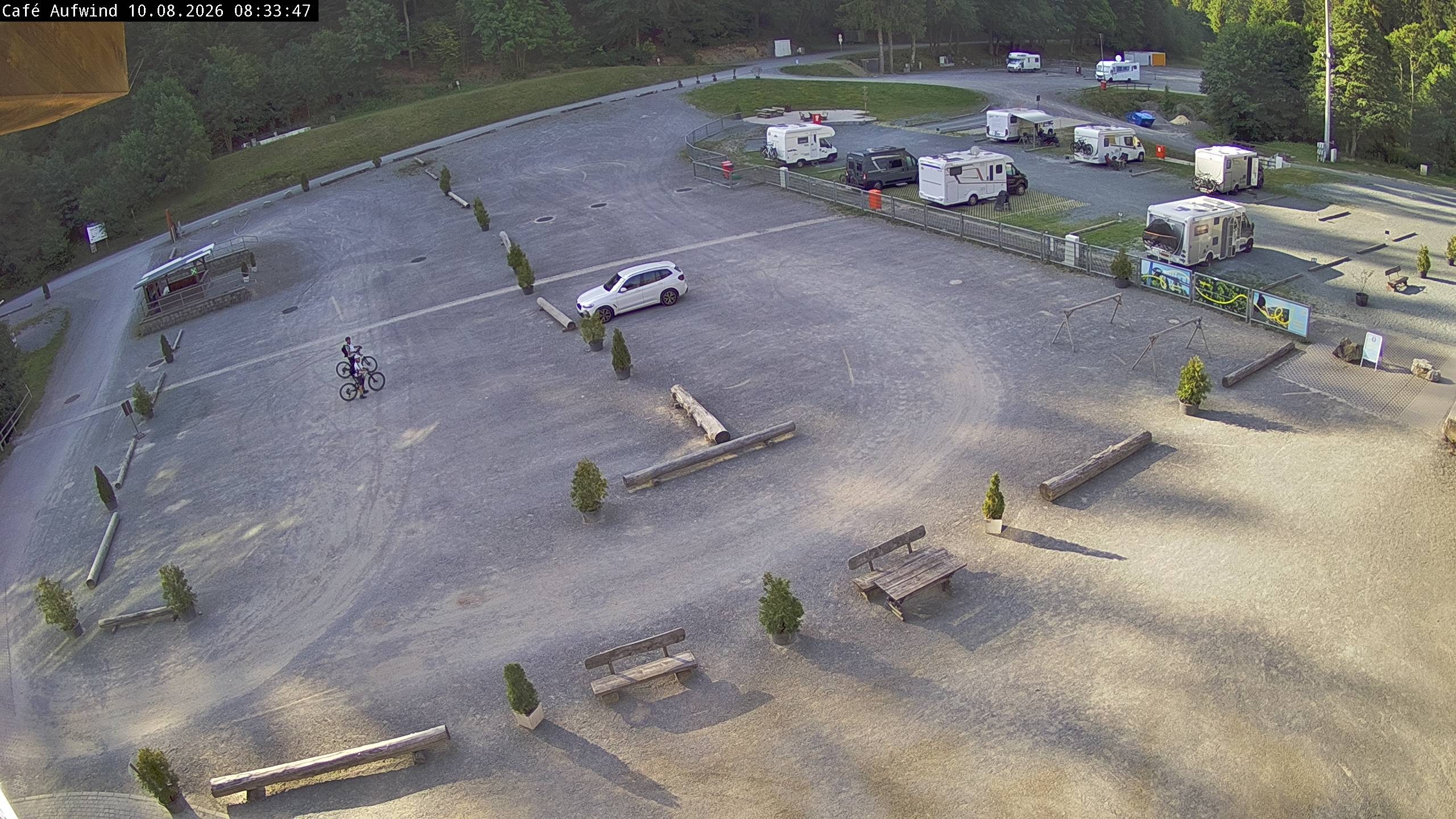 Archiv Foto Webcam Willingen: Mühlenkopfschanze Parkplatz