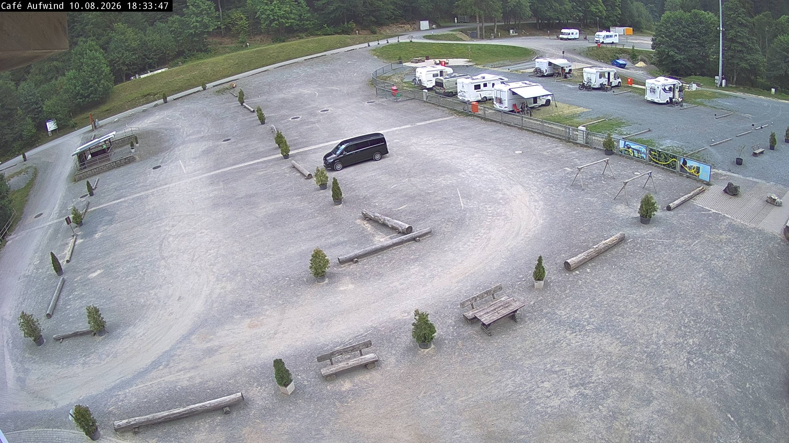 Archiv Foto Webcam Willingen: Mühlenkopfschanze Parkplatz