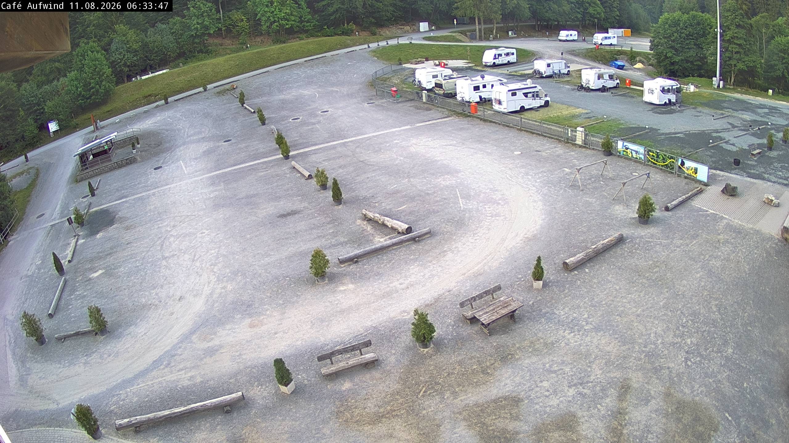 Archiv Foto Webcam Willingen: Mühlenkopfschanze Parkplatz