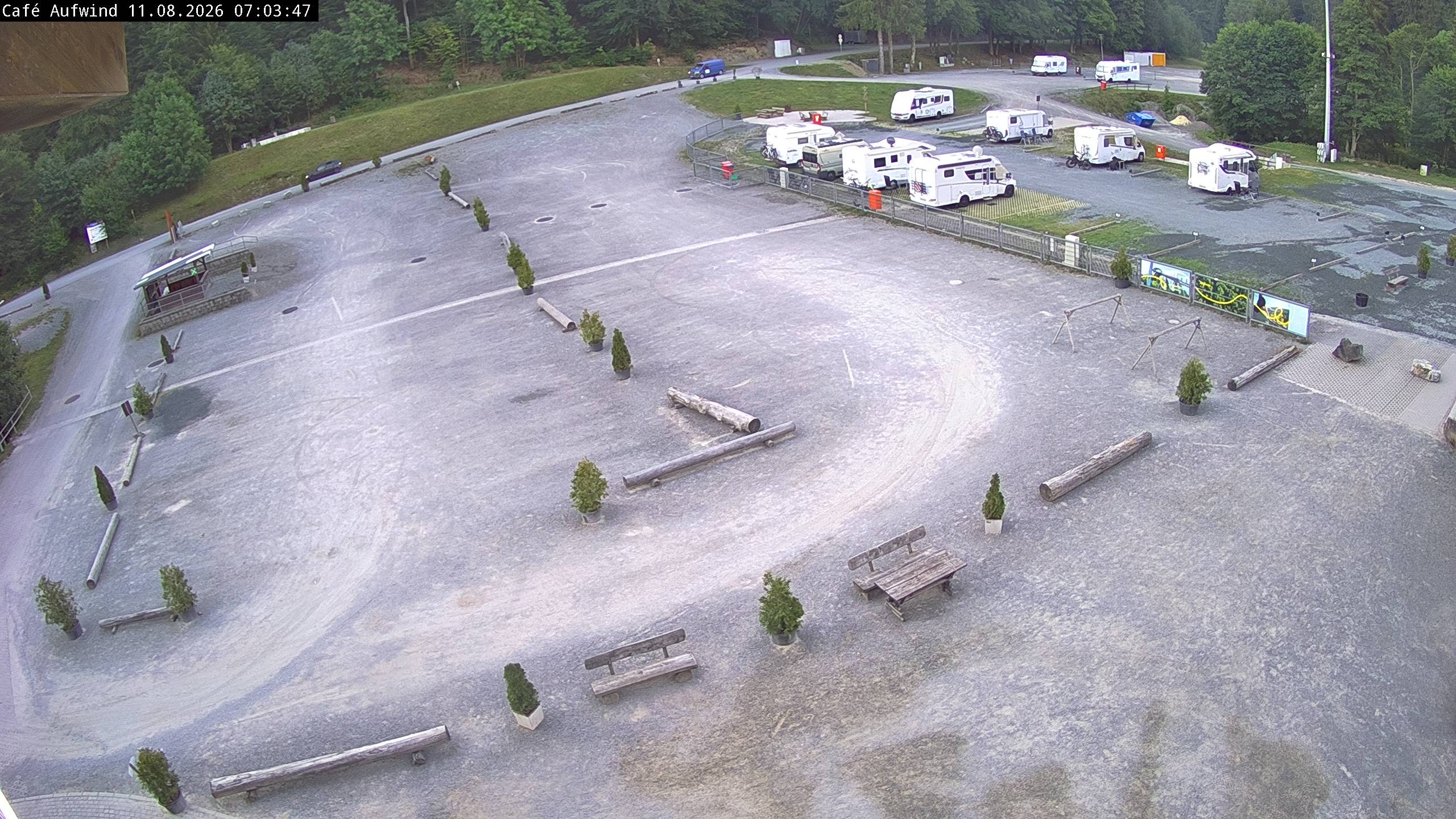 Archiv Foto Webcam Willingen: Mühlenkopfschanze Parkplatz