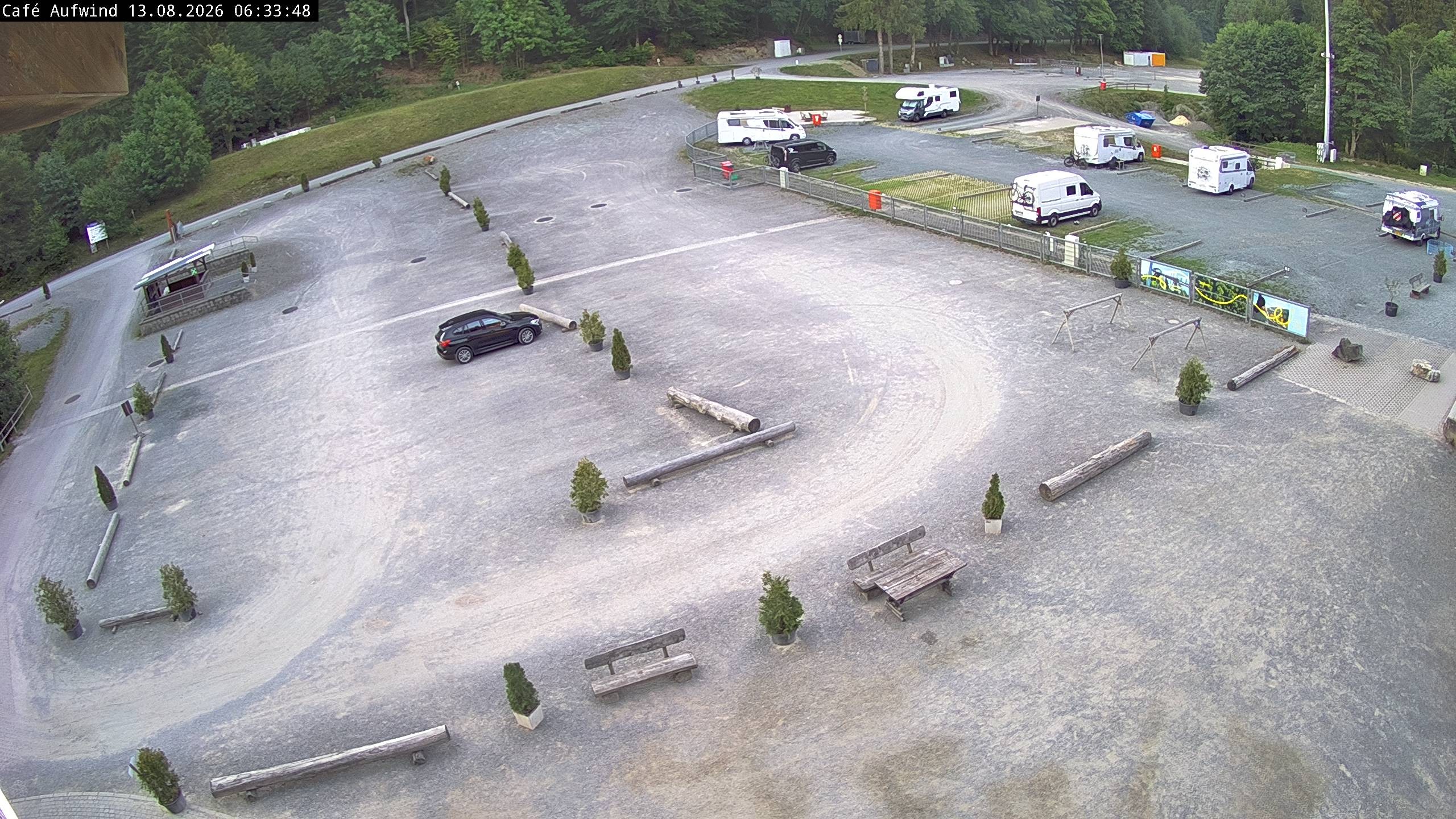 Archiv Foto Webcam Willingen: Mühlenkopfschanze Parkplatz