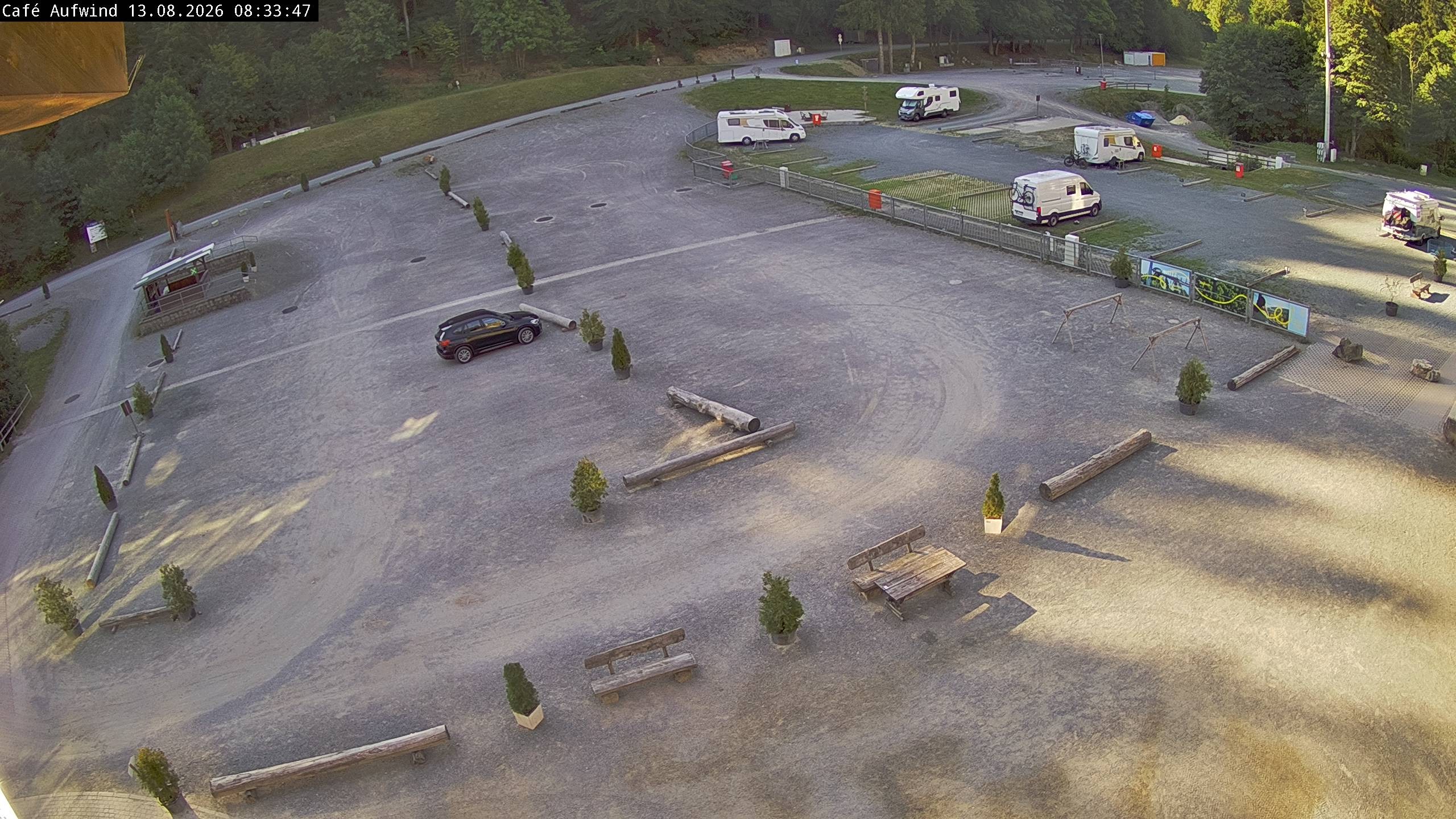 Archiv Foto Webcam Willingen: Mühlenkopfschanze Parkplatz