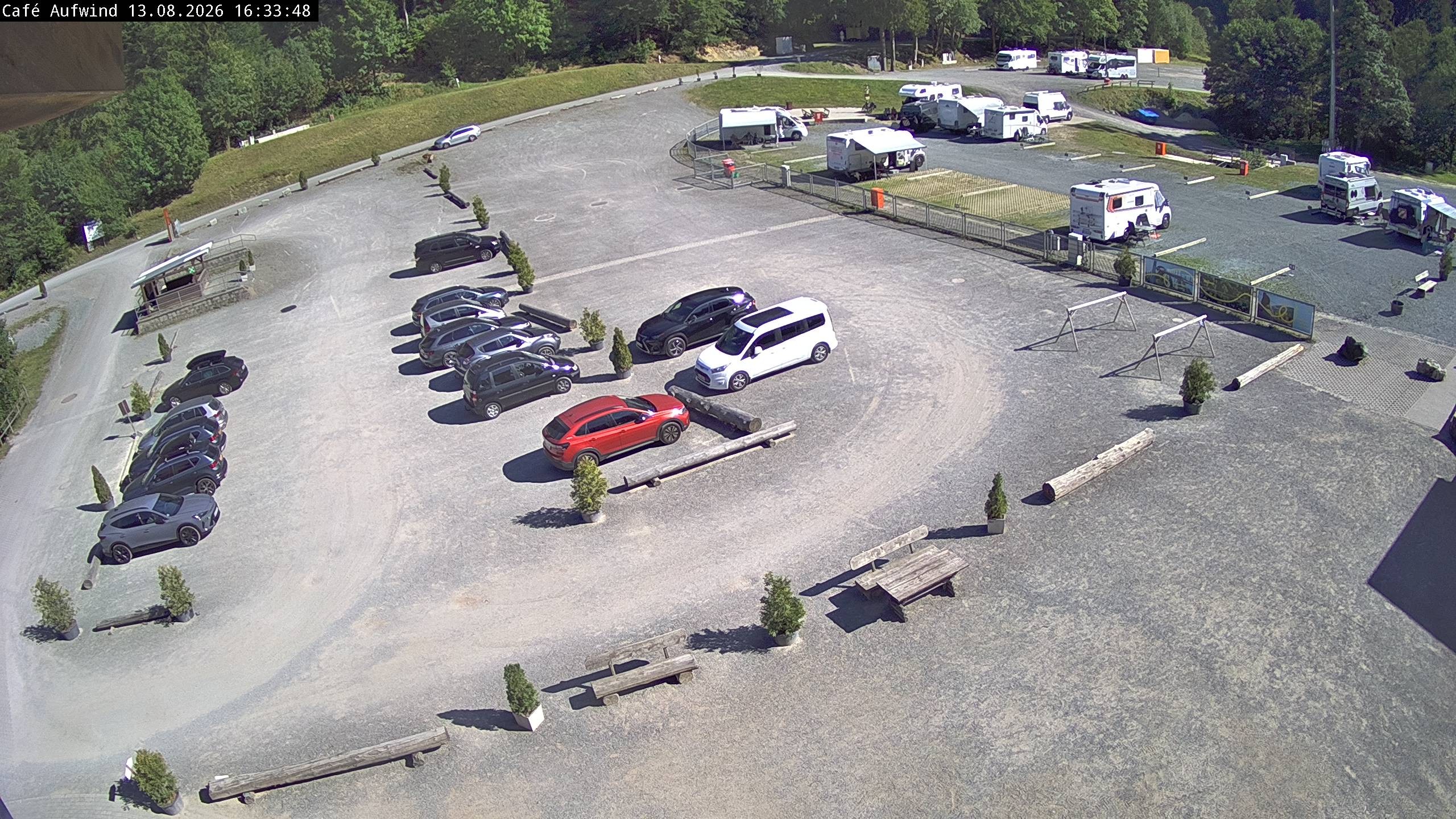Archiv Foto Webcam Willingen: Mühlenkopfschanze Parkplatz