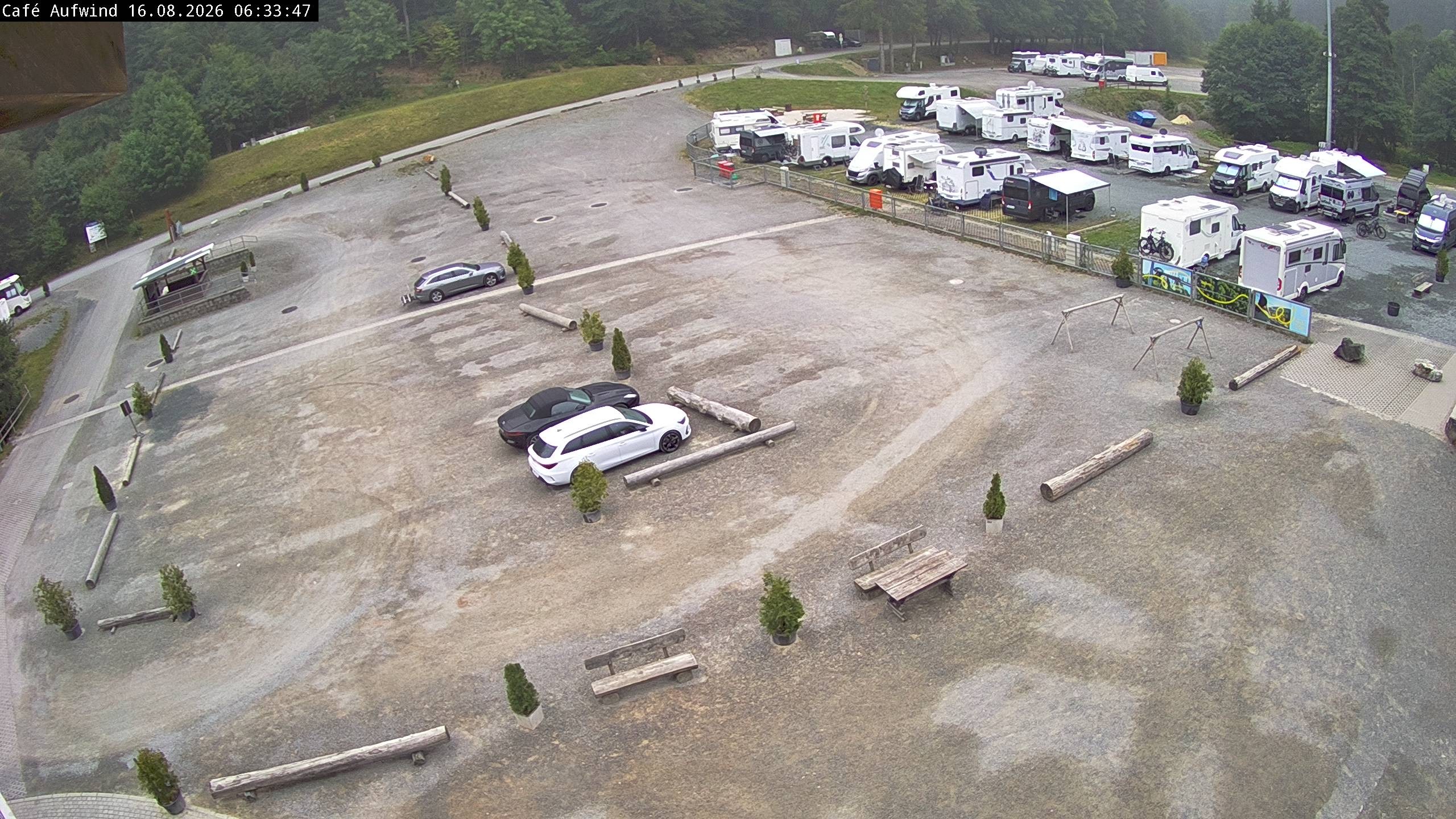Archiv Foto Webcam Willingen: Mühlenkopfschanze Parkplatz