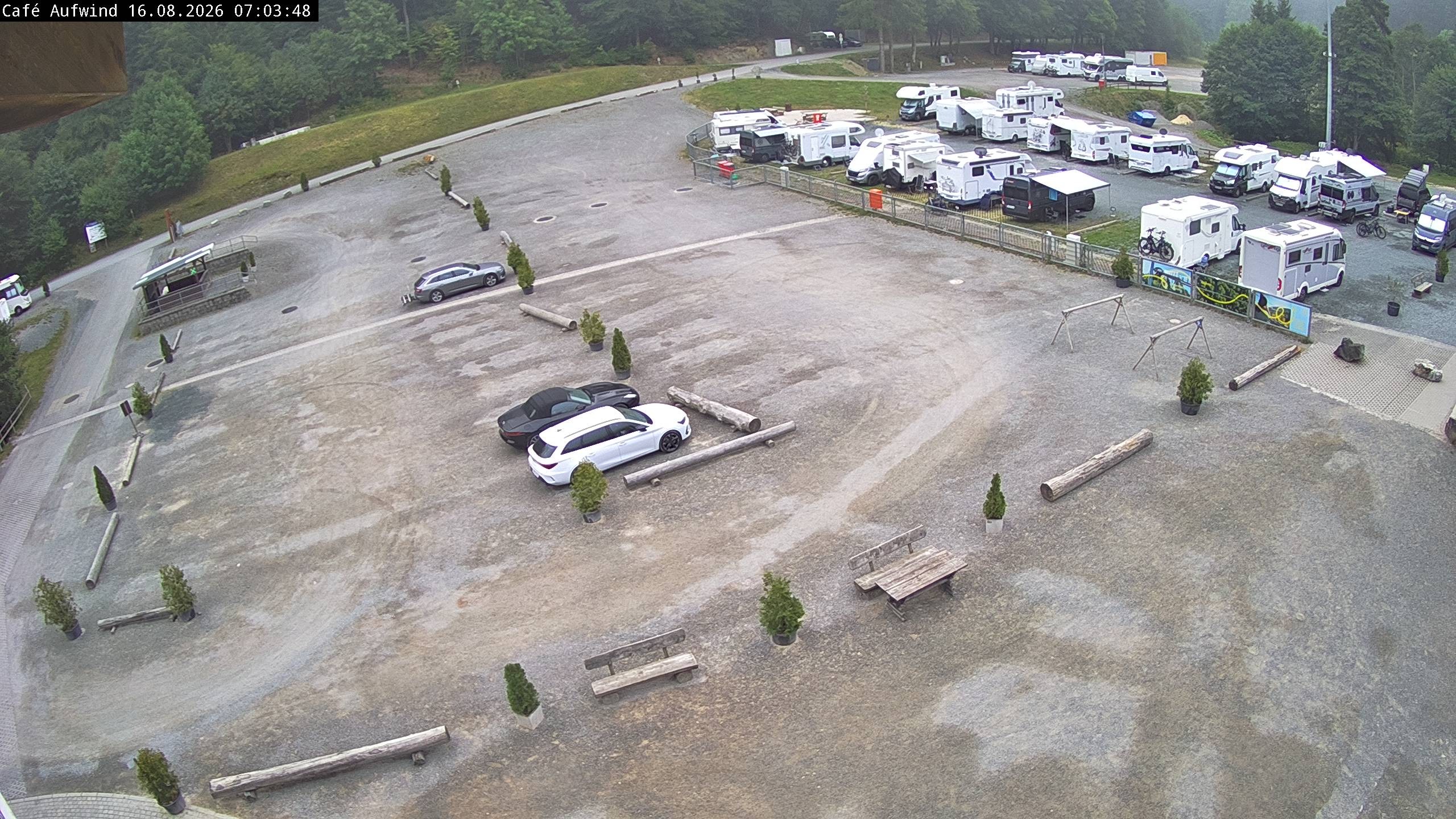 Archiv Foto Webcam Willingen: Mühlenkopfschanze Parkplatz