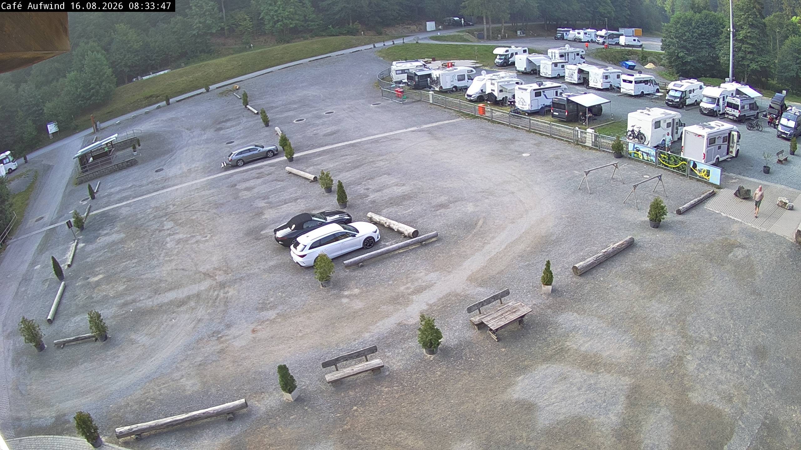 Archiv Foto Webcam Willingen: Mühlenkopfschanze Parkplatz