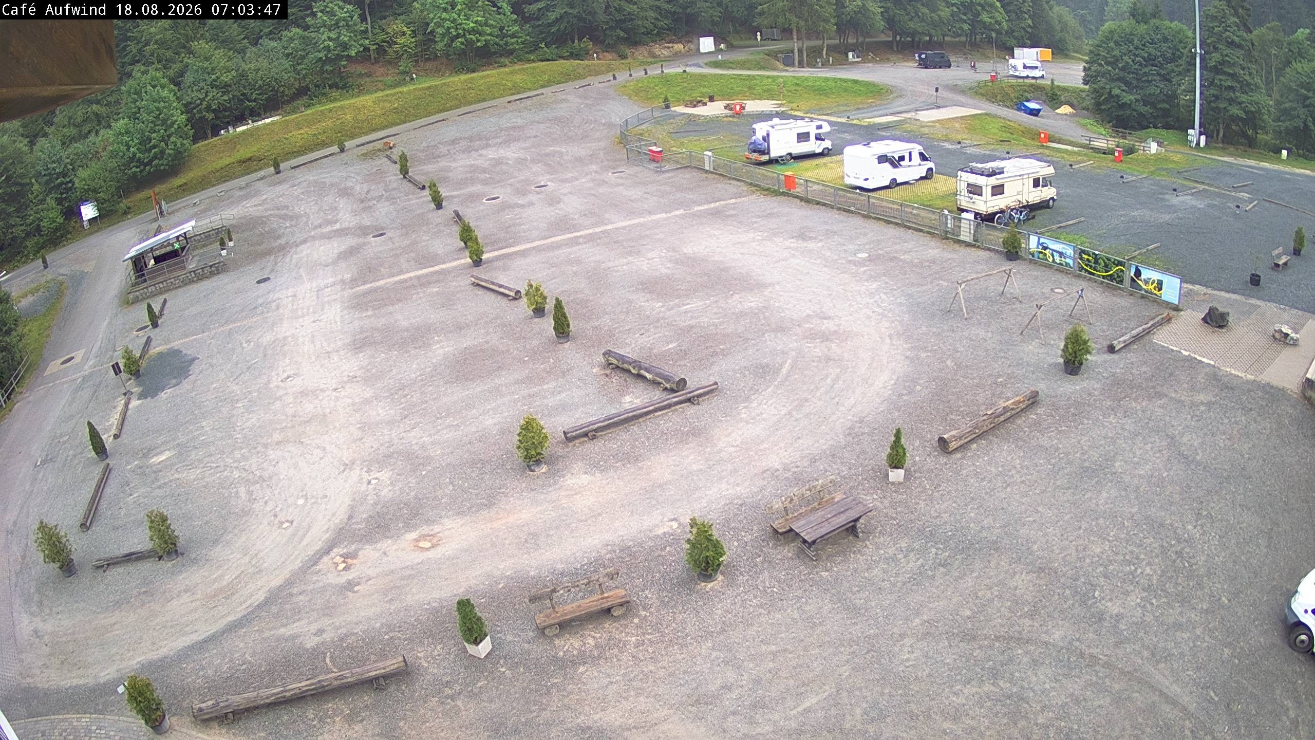 Archiv Foto Webcam Willingen: Mühlenkopfschanze Parkplatz