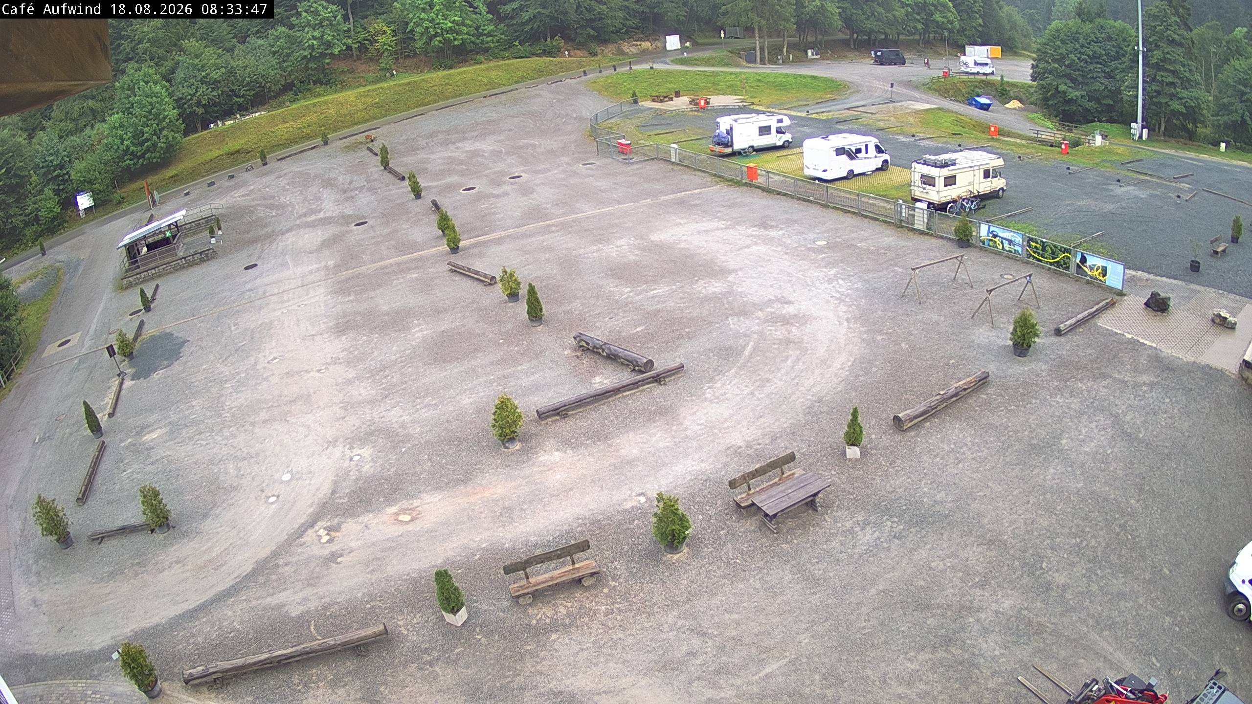 Archiv Foto Webcam Willingen: Mühlenkopfschanze Parkplatz