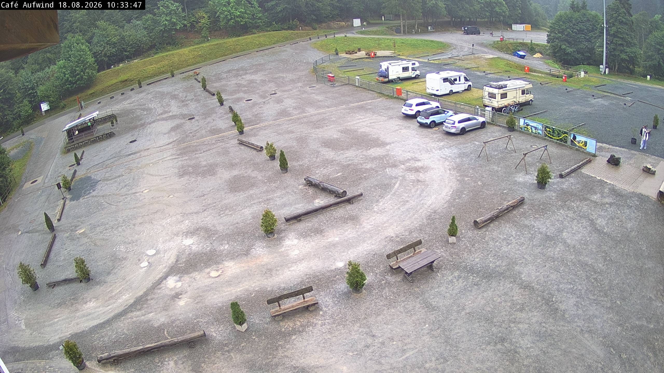 Archiv Foto Webcam Willingen: Mühlenkopfschanze Parkplatz