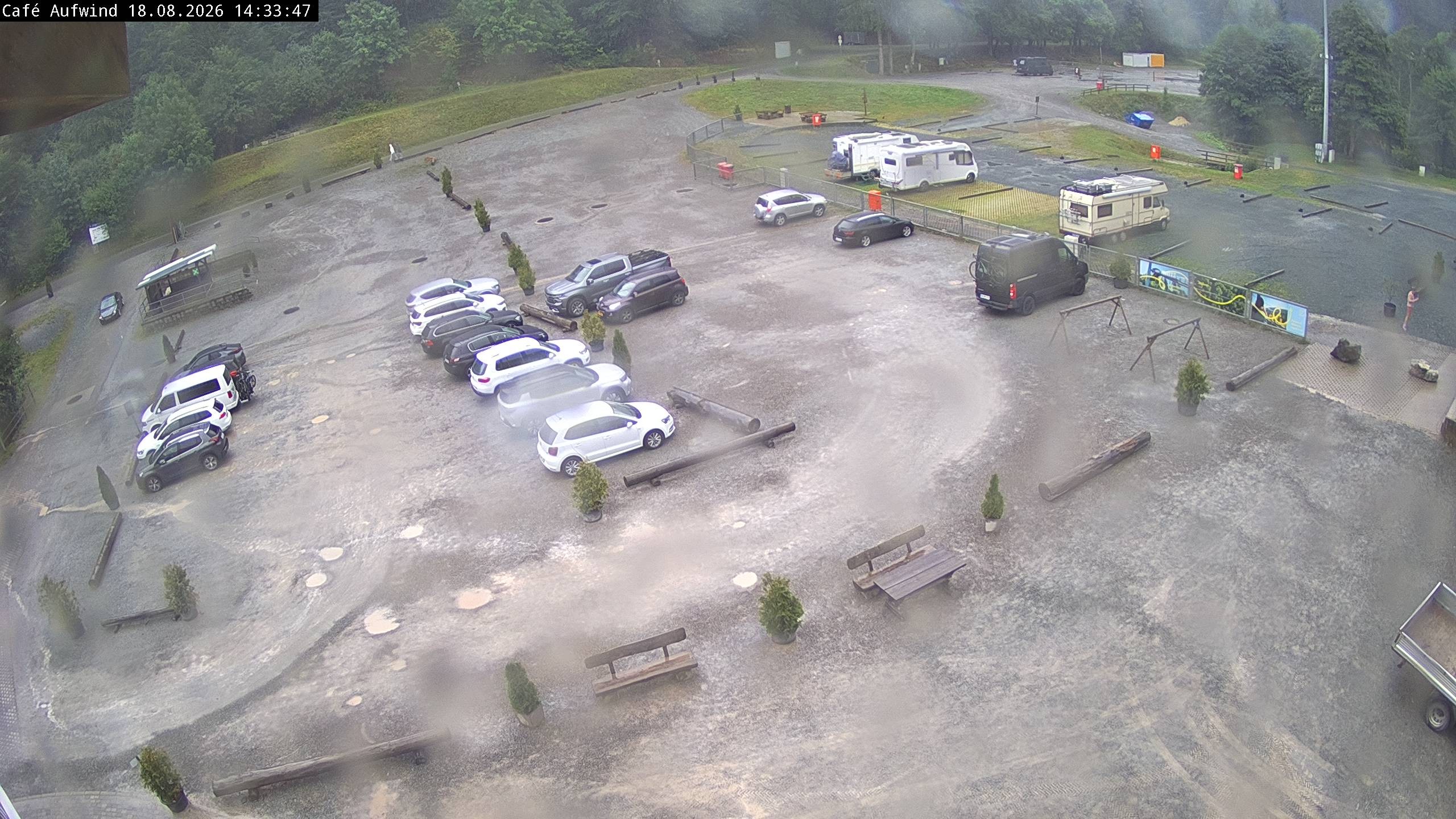Archiv Foto Webcam Willingen: Mühlenkopfschanze Parkplatz