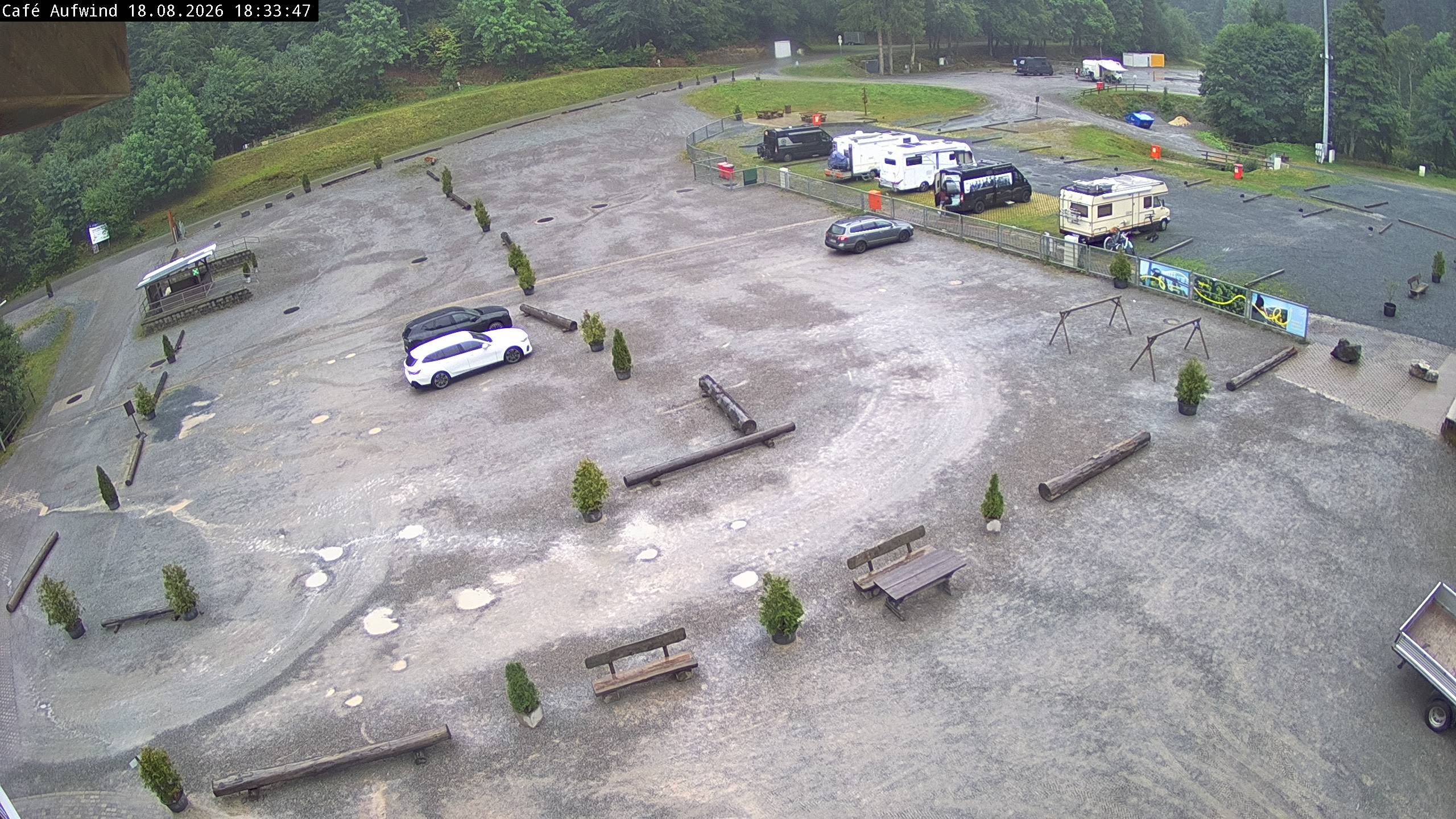 Archiv Foto Webcam Willingen: Mühlenkopfschanze Parkplatz
