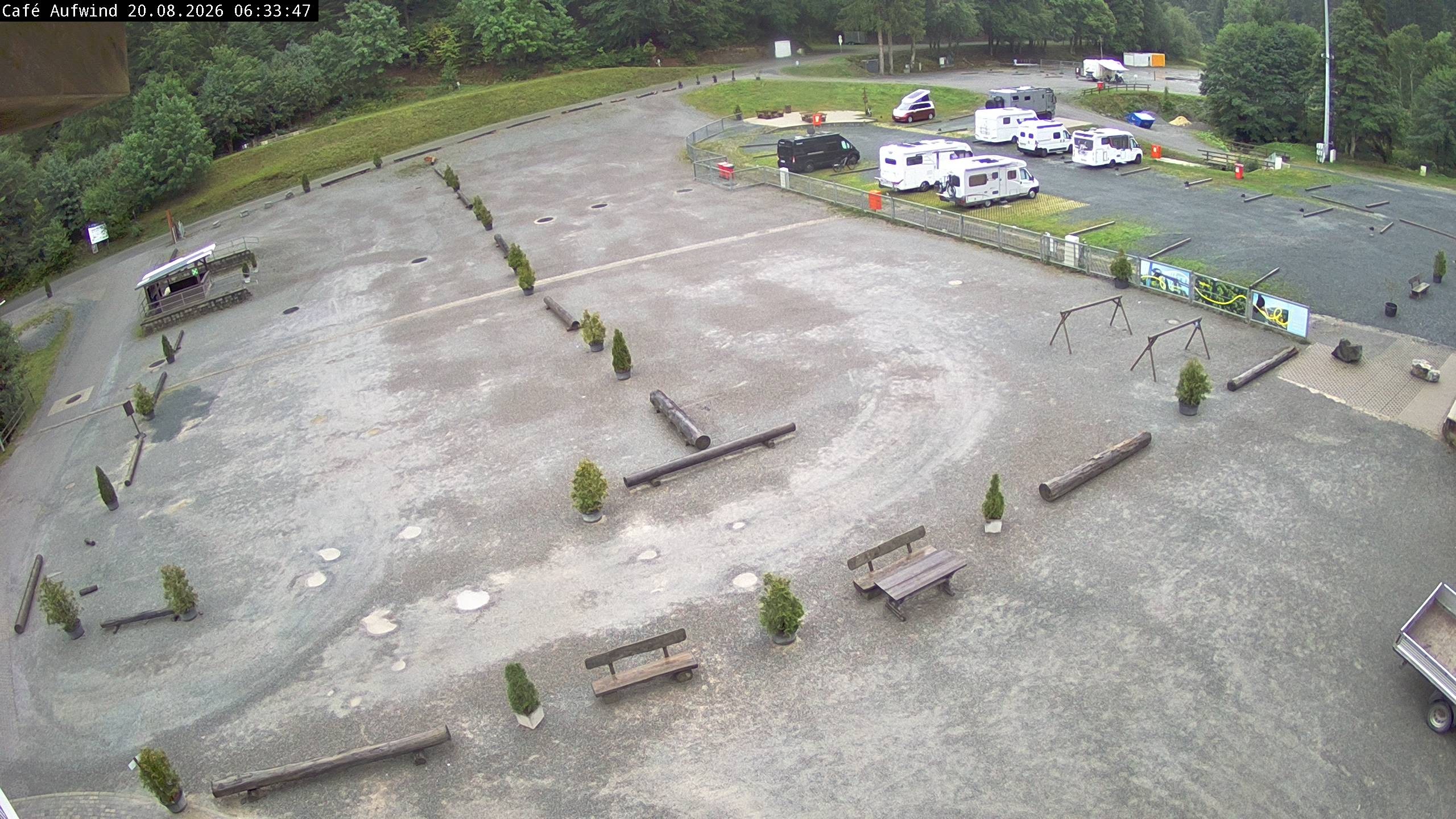 Archiv Foto Webcam Willingen: Mühlenkopfschanze Parkplatz