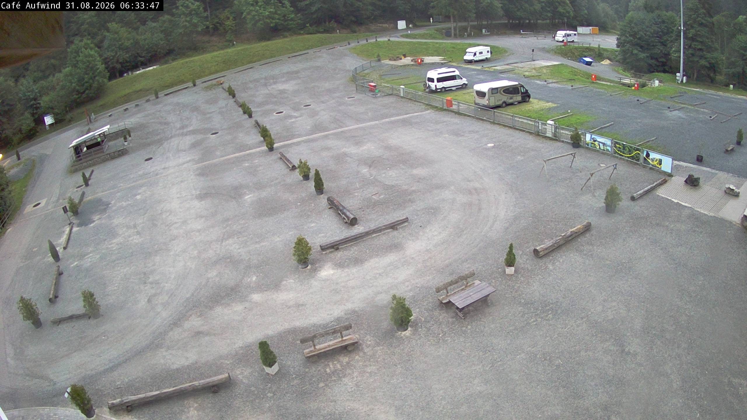 Archiv Foto Webcam Willingen: Mühlenkopfschanze Parkplatz