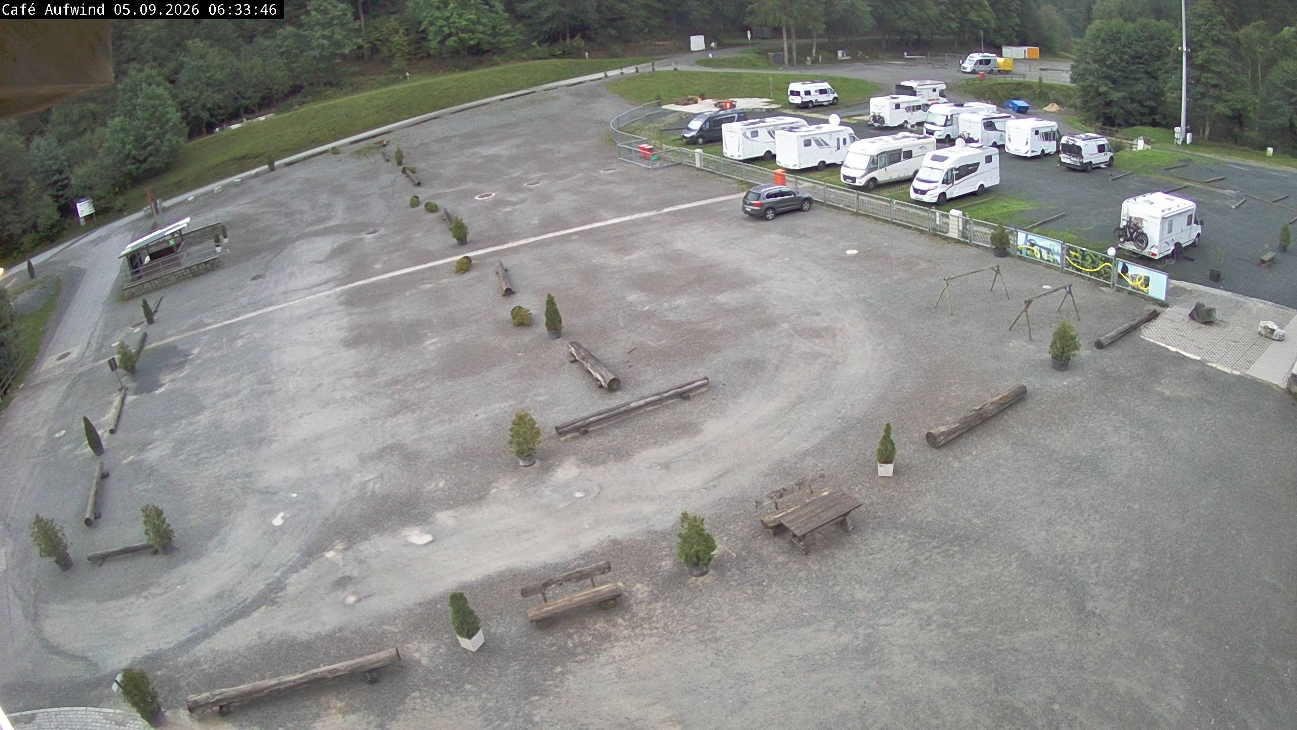 Archiv Foto Webcam Willingen: Mühlenkopfschanze Parkplatz
