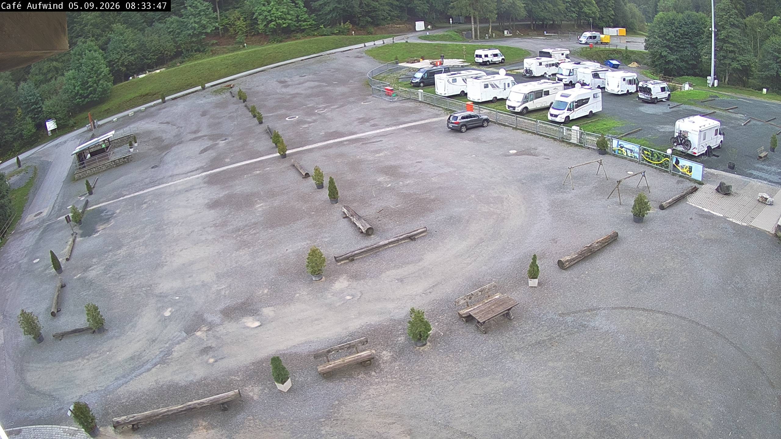 Archiv Foto Webcam Willingen: Mühlenkopfschanze Parkplatz