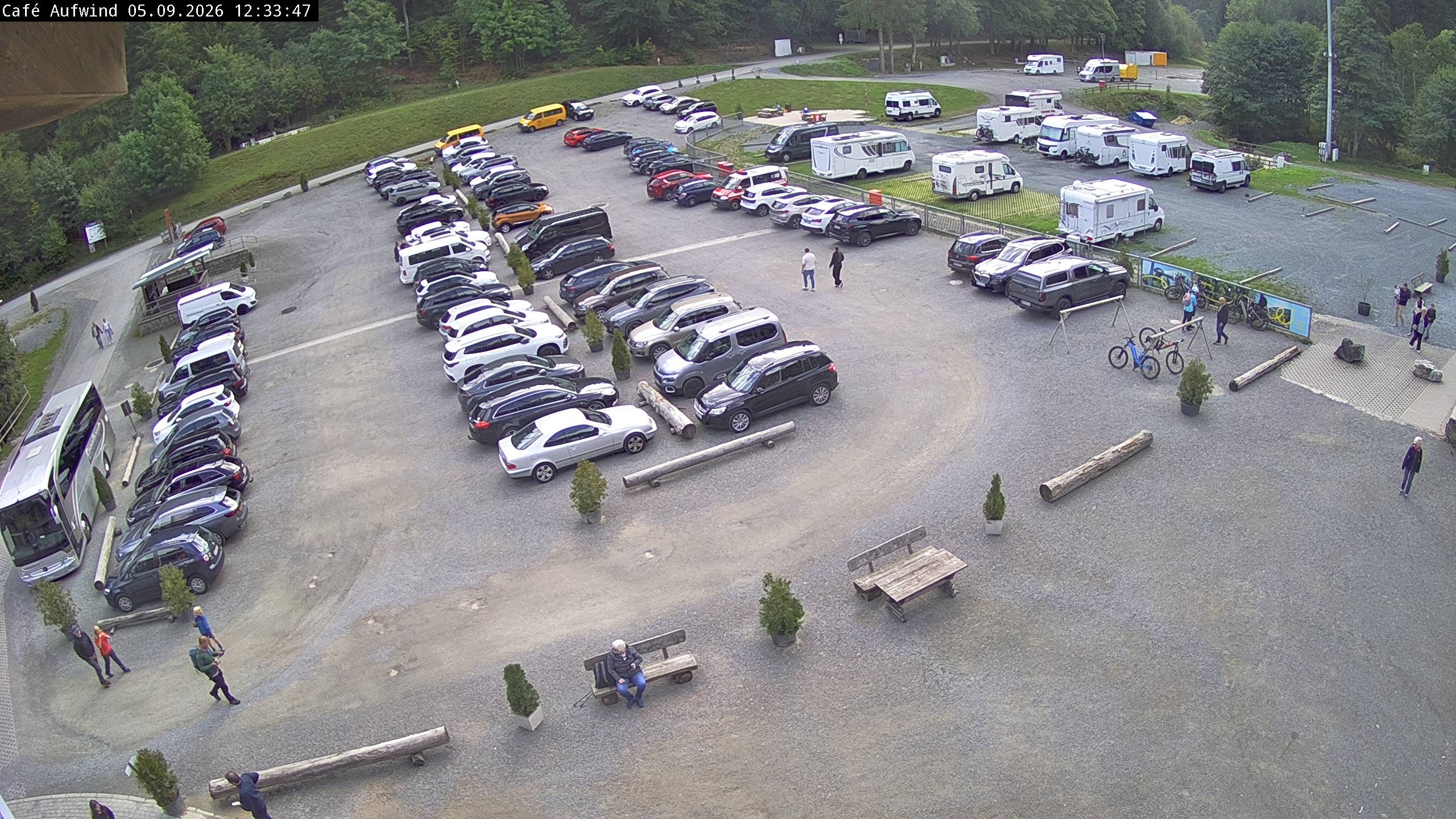 Archiv Foto Webcam Willingen: Mühlenkopfschanze Parkplatz
