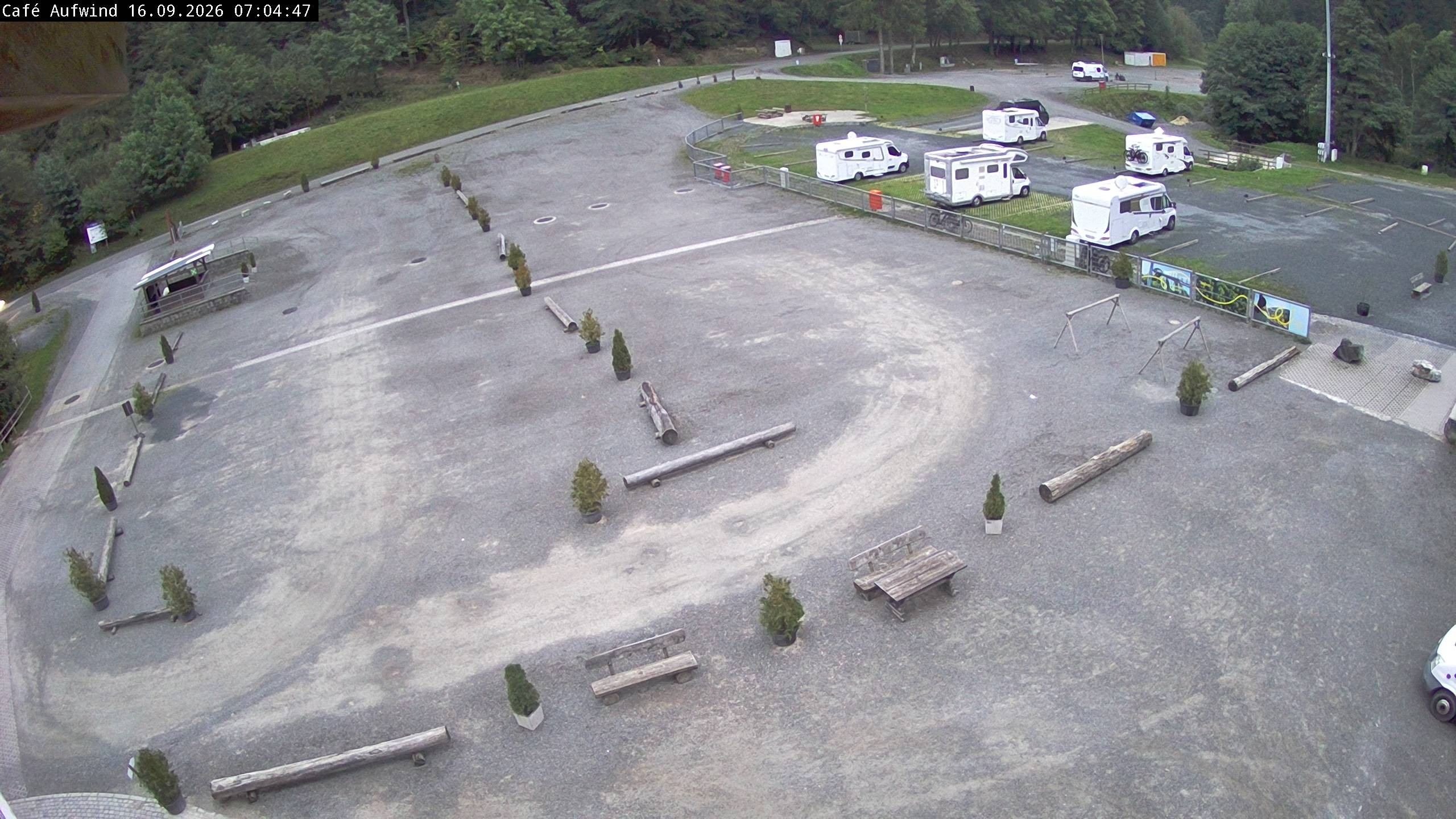 Archiv Foto Webcam Willingen: Mühlenkopfschanze Parkplatz