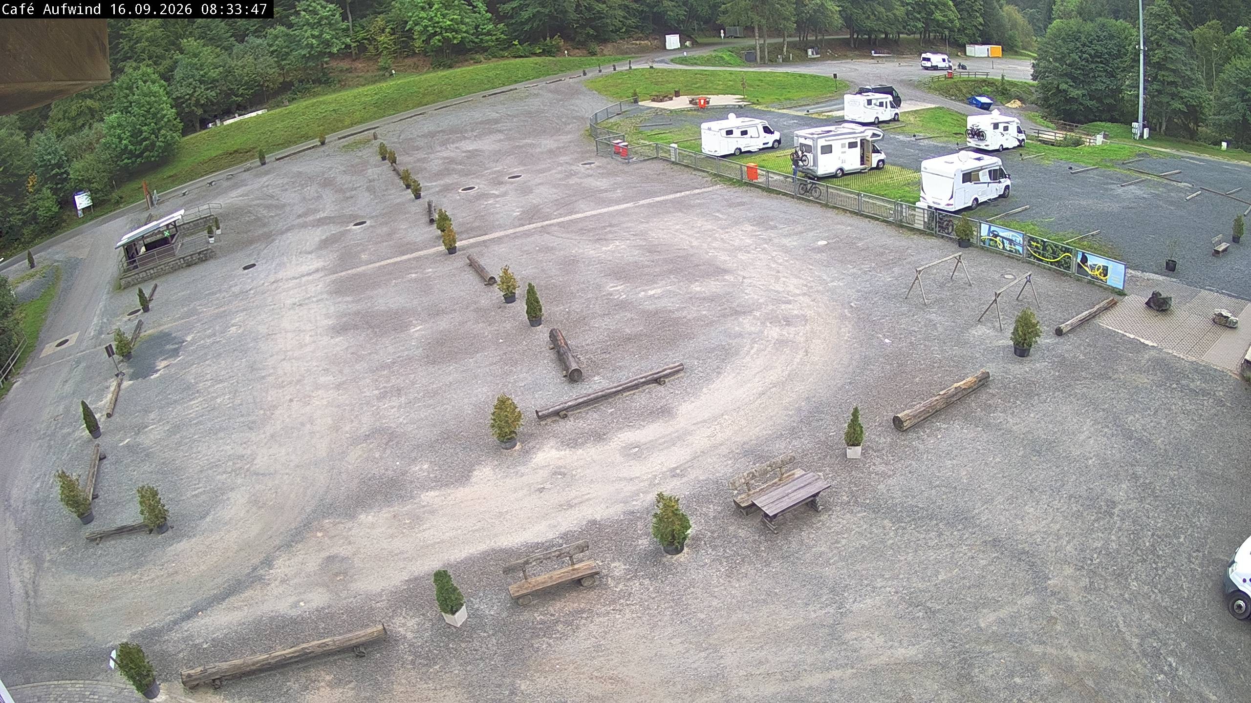 Archiv Foto Webcam Willingen: Mühlenkopfschanze Parkplatz