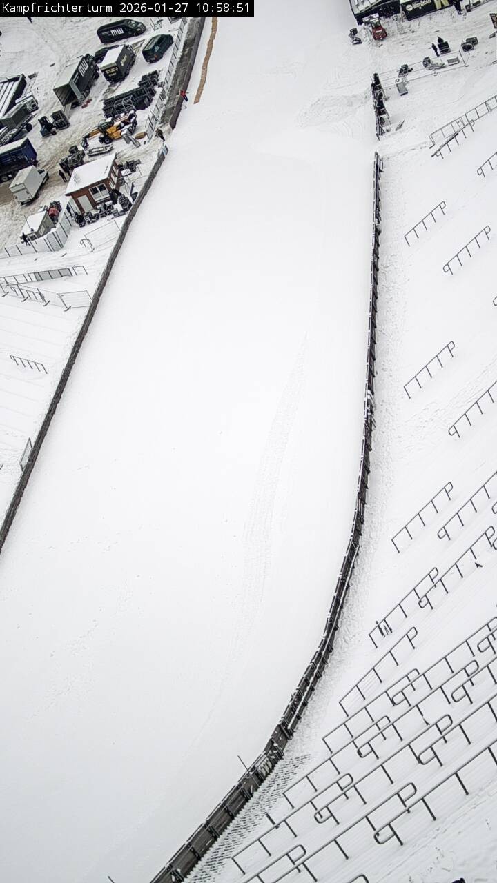 Archiv Foto Webcam Willingen: Auslauf Mühlenkopfschanze