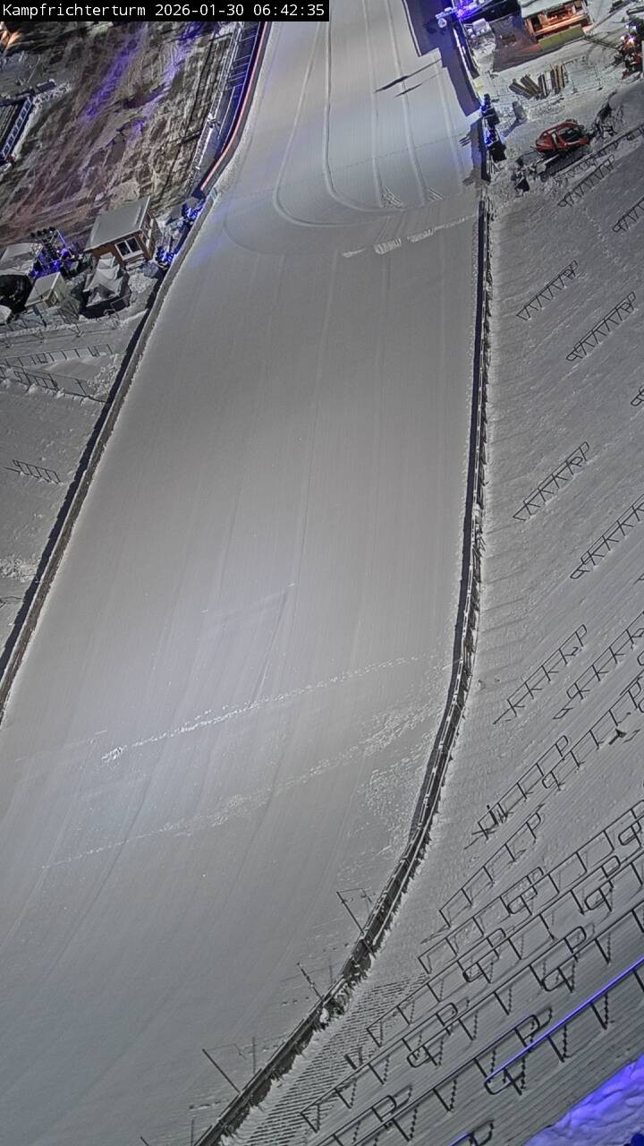 Archived image Webcam Willingen - View Mühlenkopfschanze Jury Tower