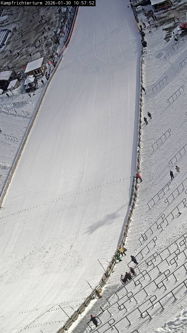 Archived image Webcam Willingen - View Mühlenkopfschanze Jury Tower