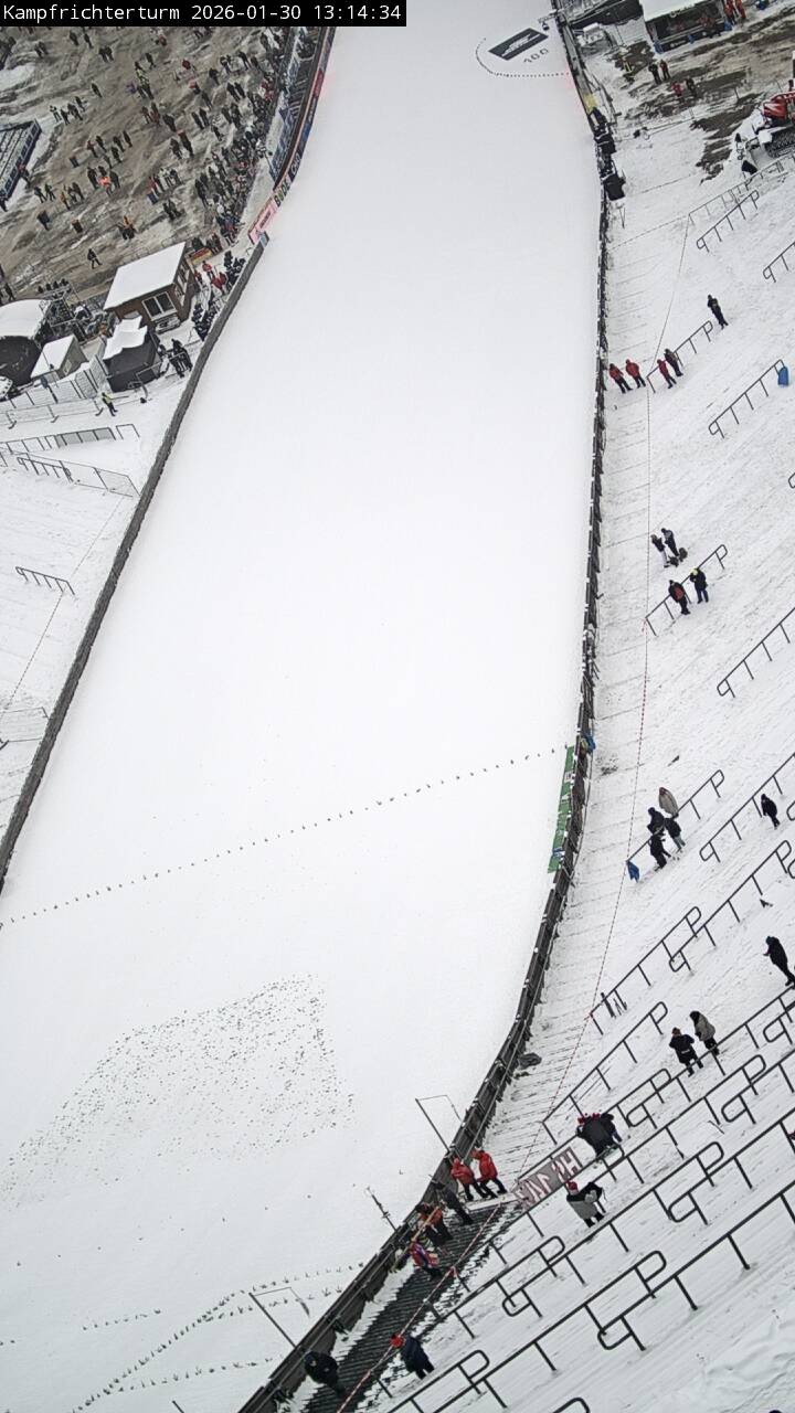 Archived image Webcam Willingen - View Mühlenkopfschanze Jury Tower