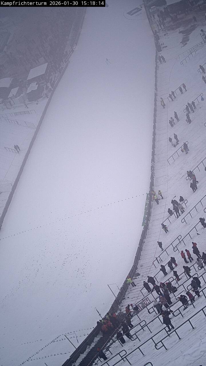 Archiv Foto Webcam Willingen: Auslauf Mühlenkopfschanze