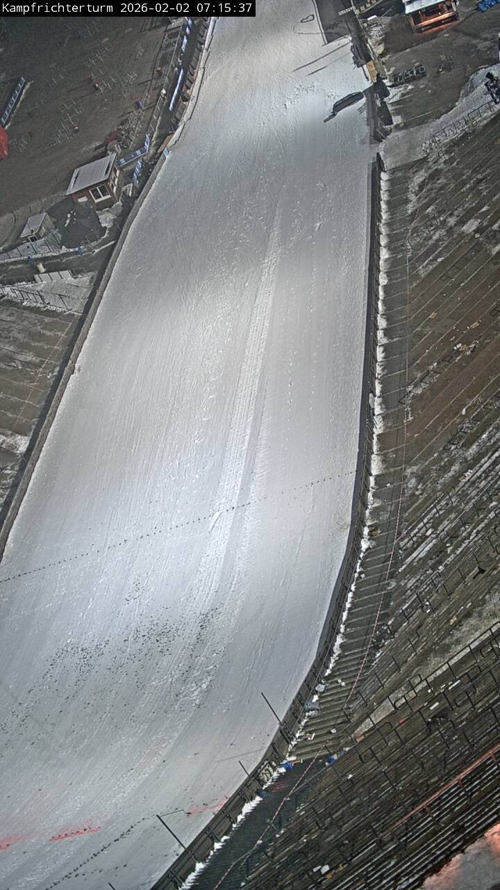 Archiv Foto Webcam Willingen: Auslauf Mühlenkopfschanze